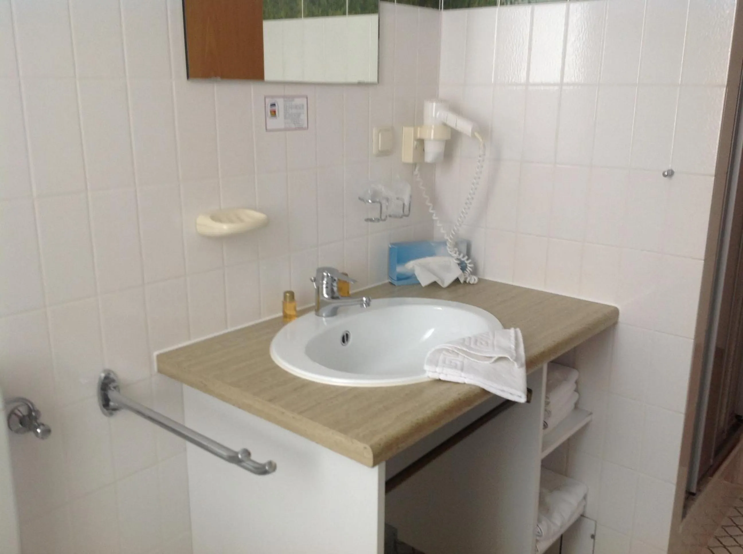 Bathroom in Witt's Gasthof