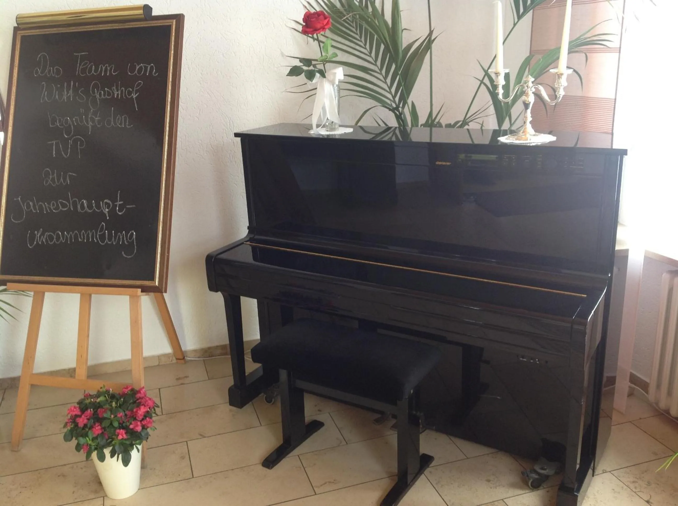 Decorative detail in Witt's Gasthof