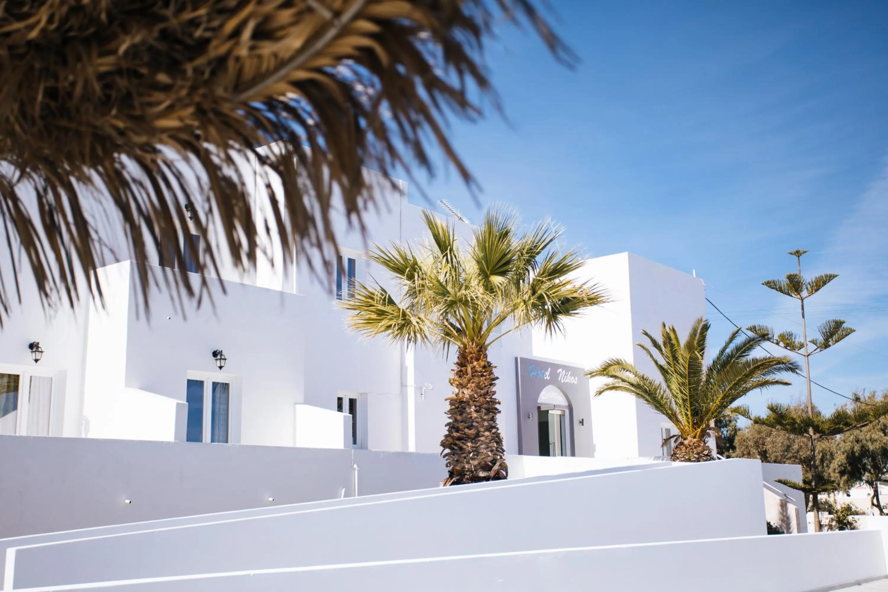 Property building in Nikos Hotel