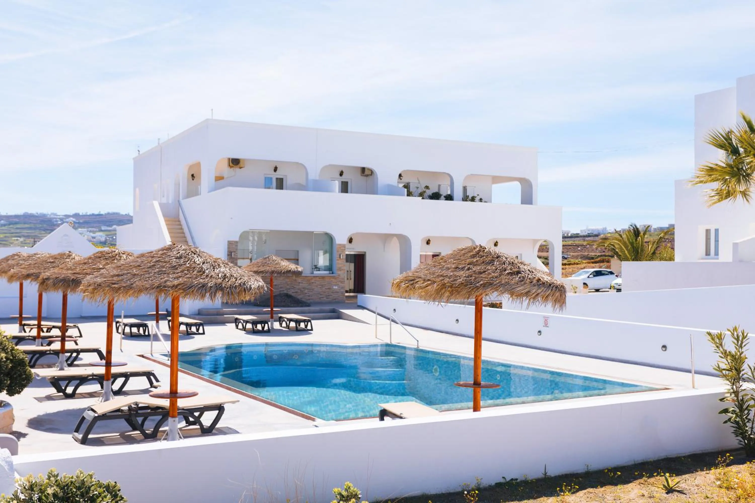 Property building in Nikos Hotel