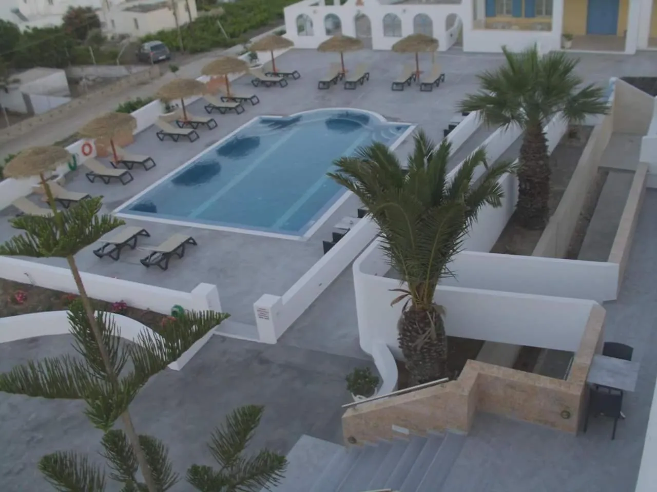 On site in Nikos Hotel