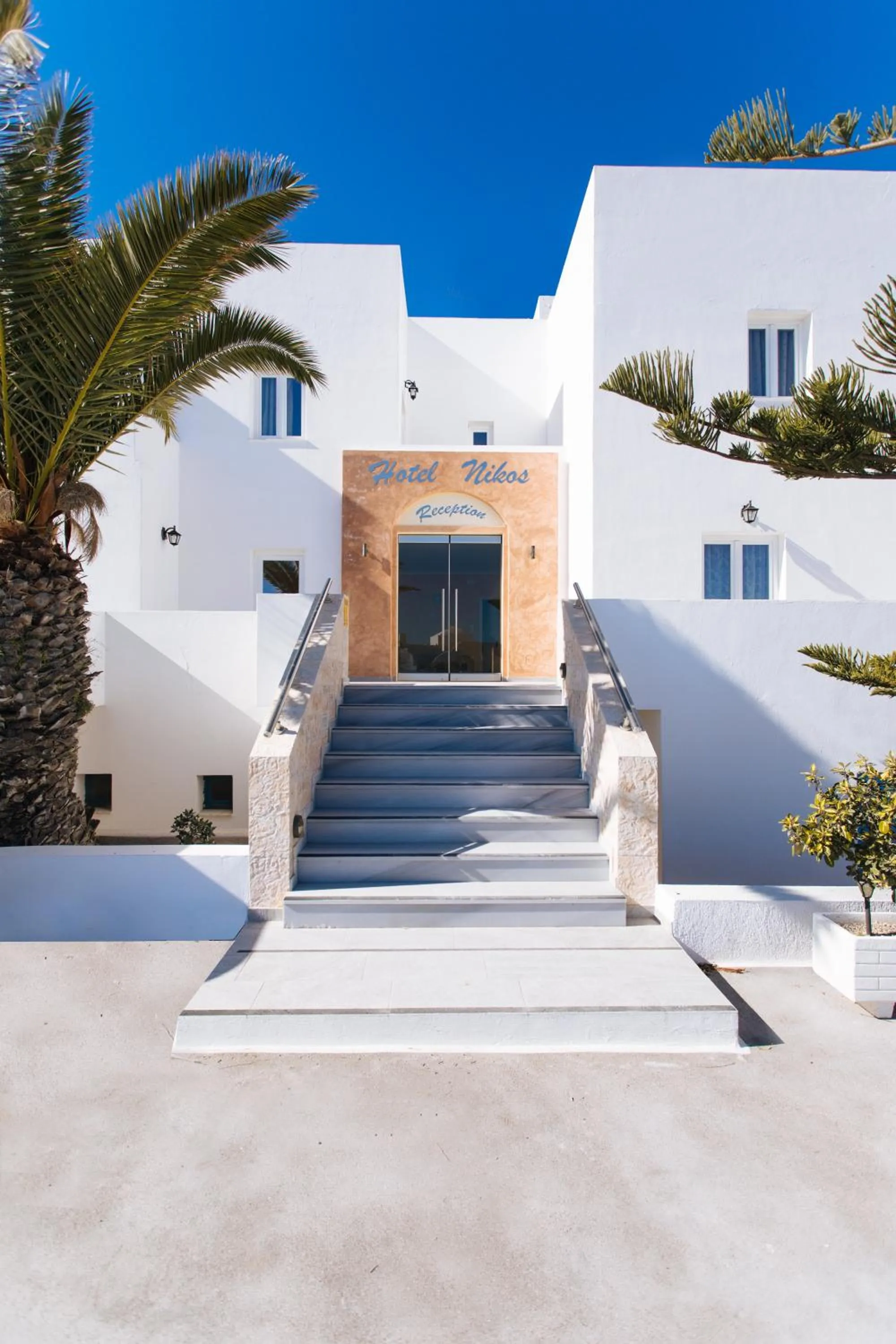 Property building in Nikos Hotel