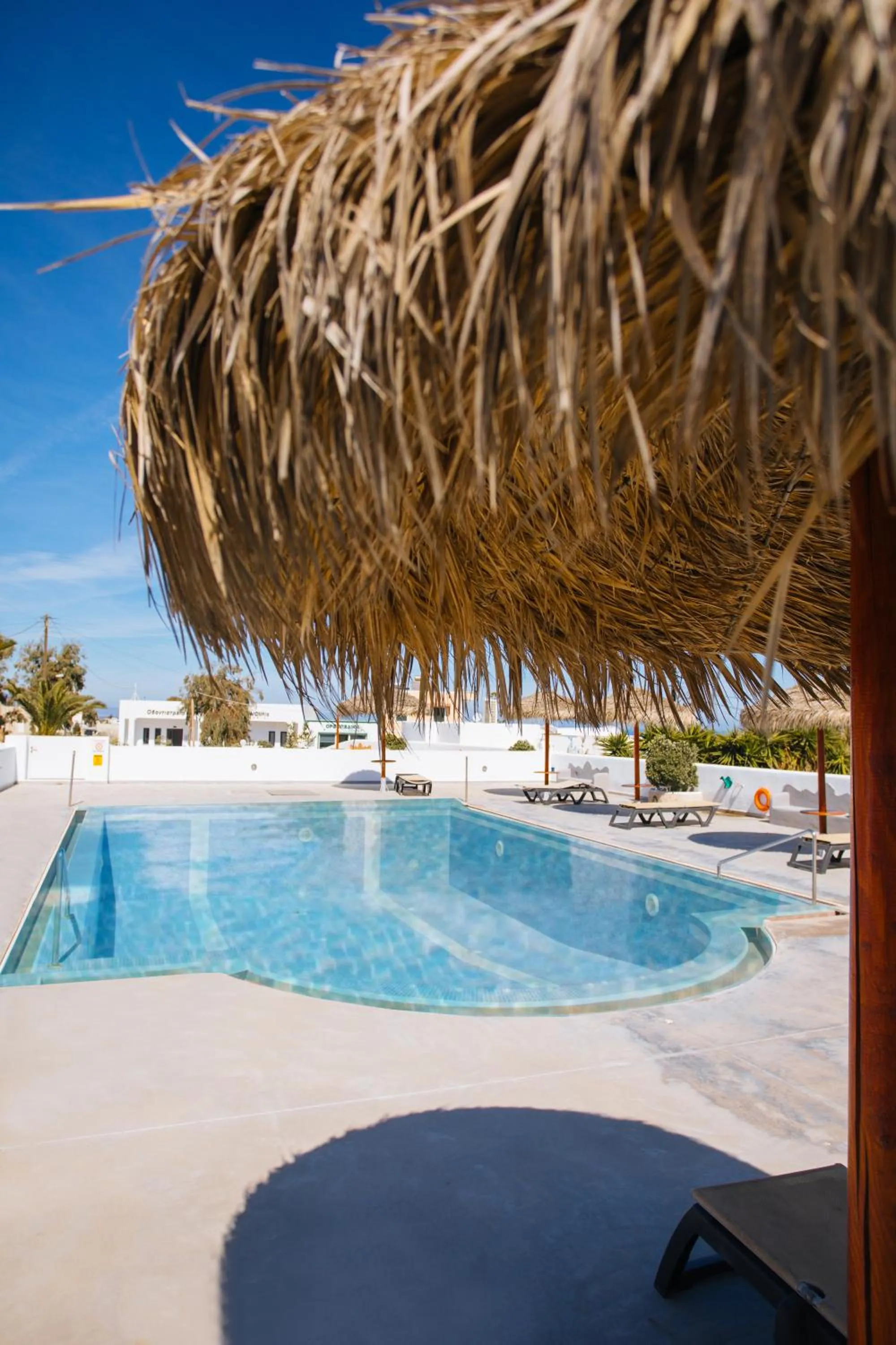 Swimming pool in Nikos Hotel