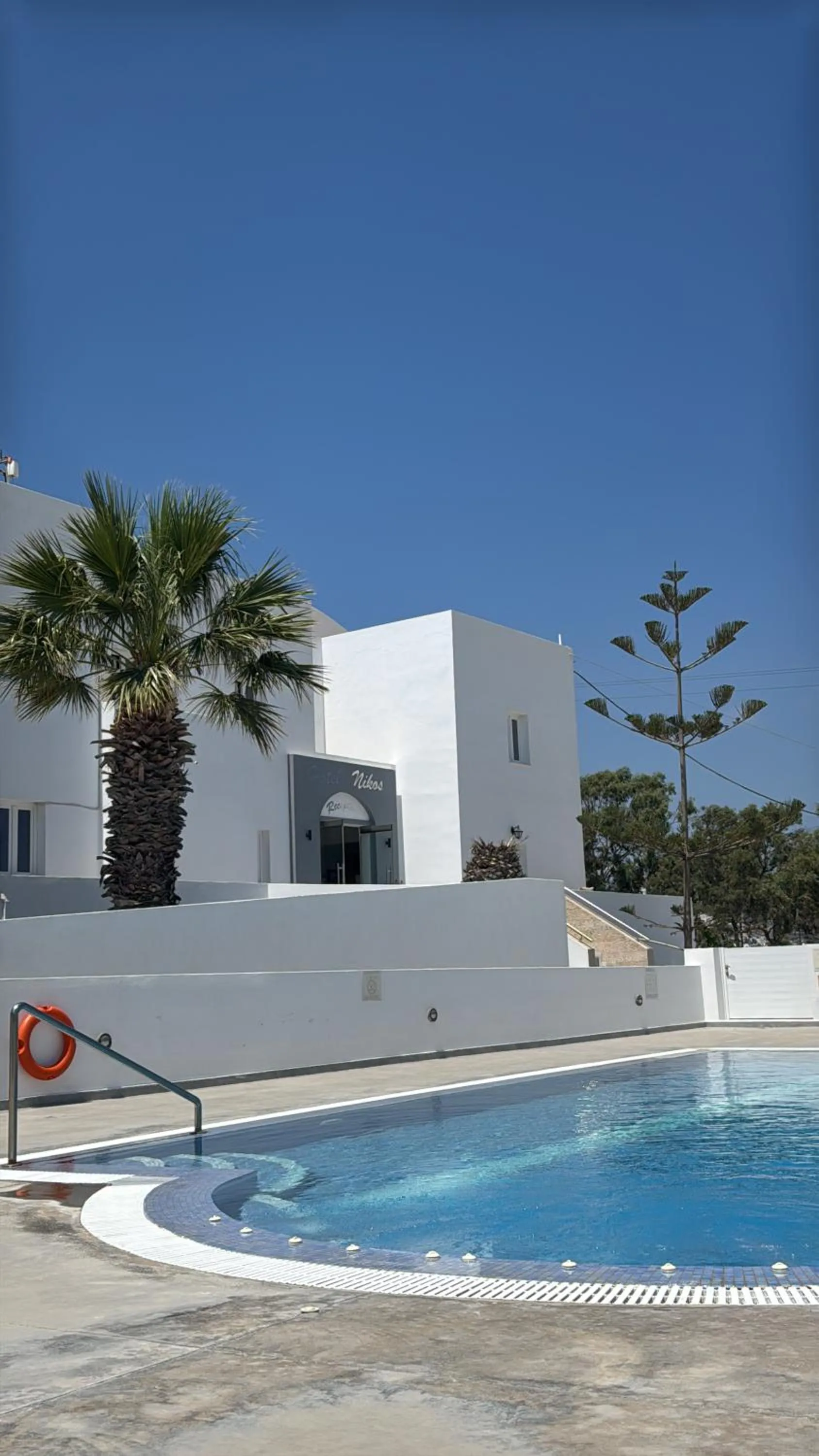 Property building in Nikos Hotel