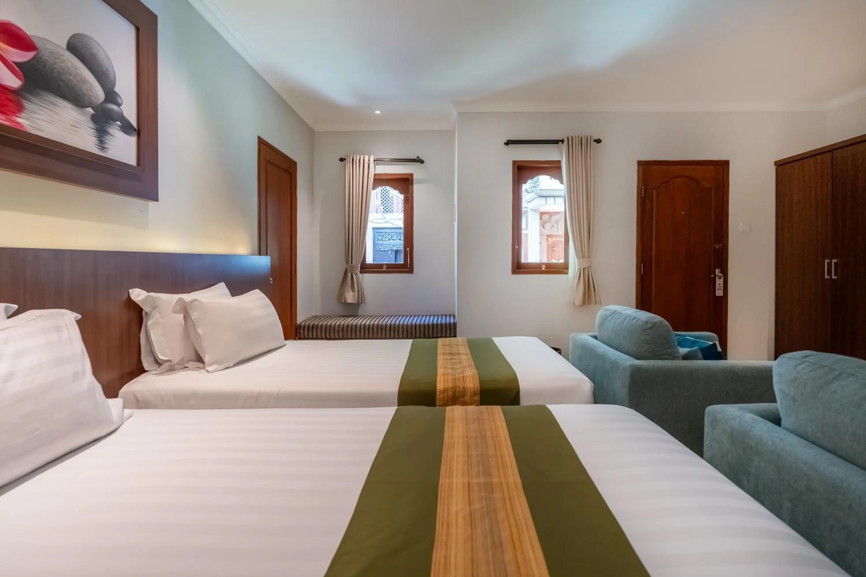 Bedroom, Bed in Adi Dharma Hotel Legian