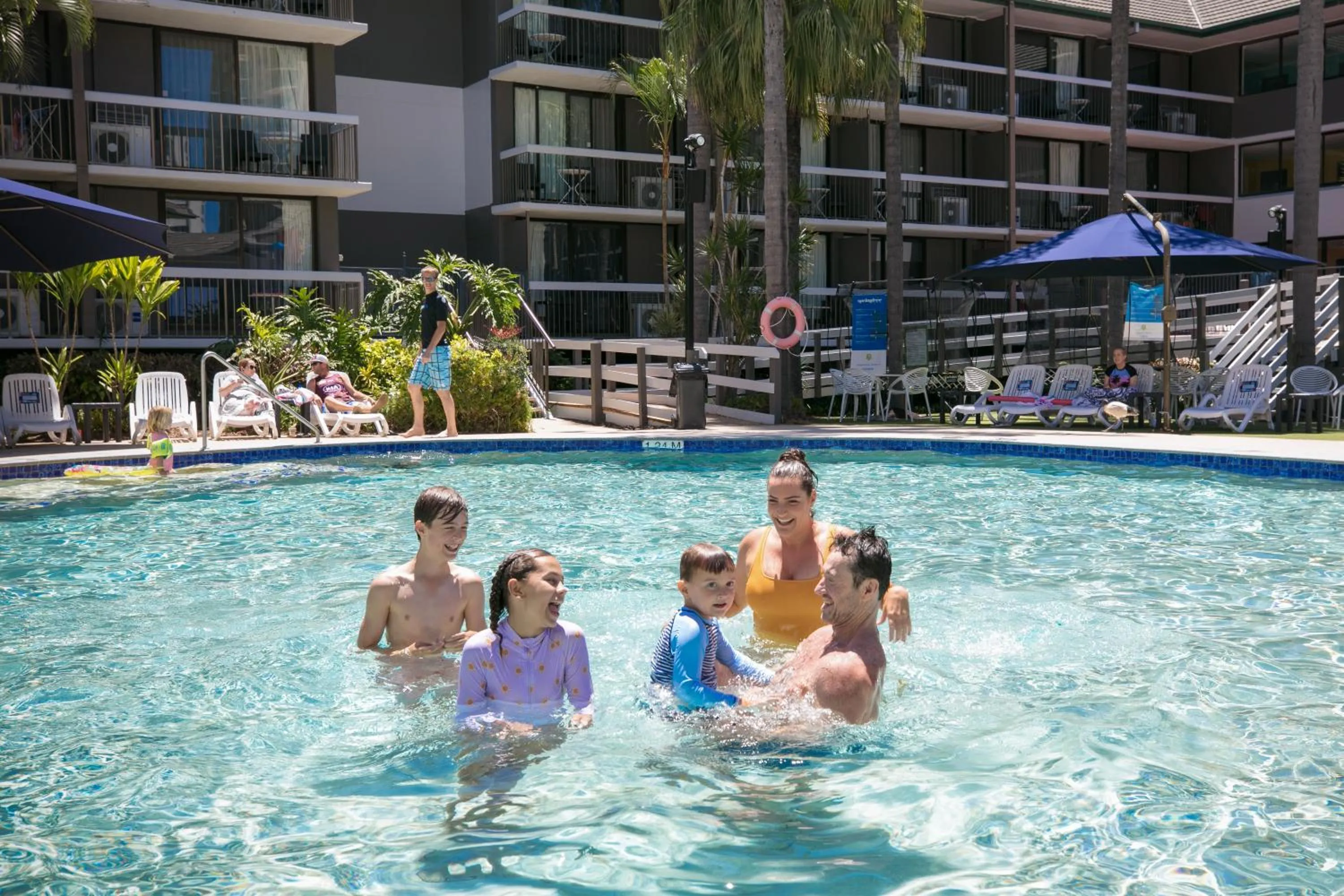 Swimming pool in Paradise Resort Gold Coast
