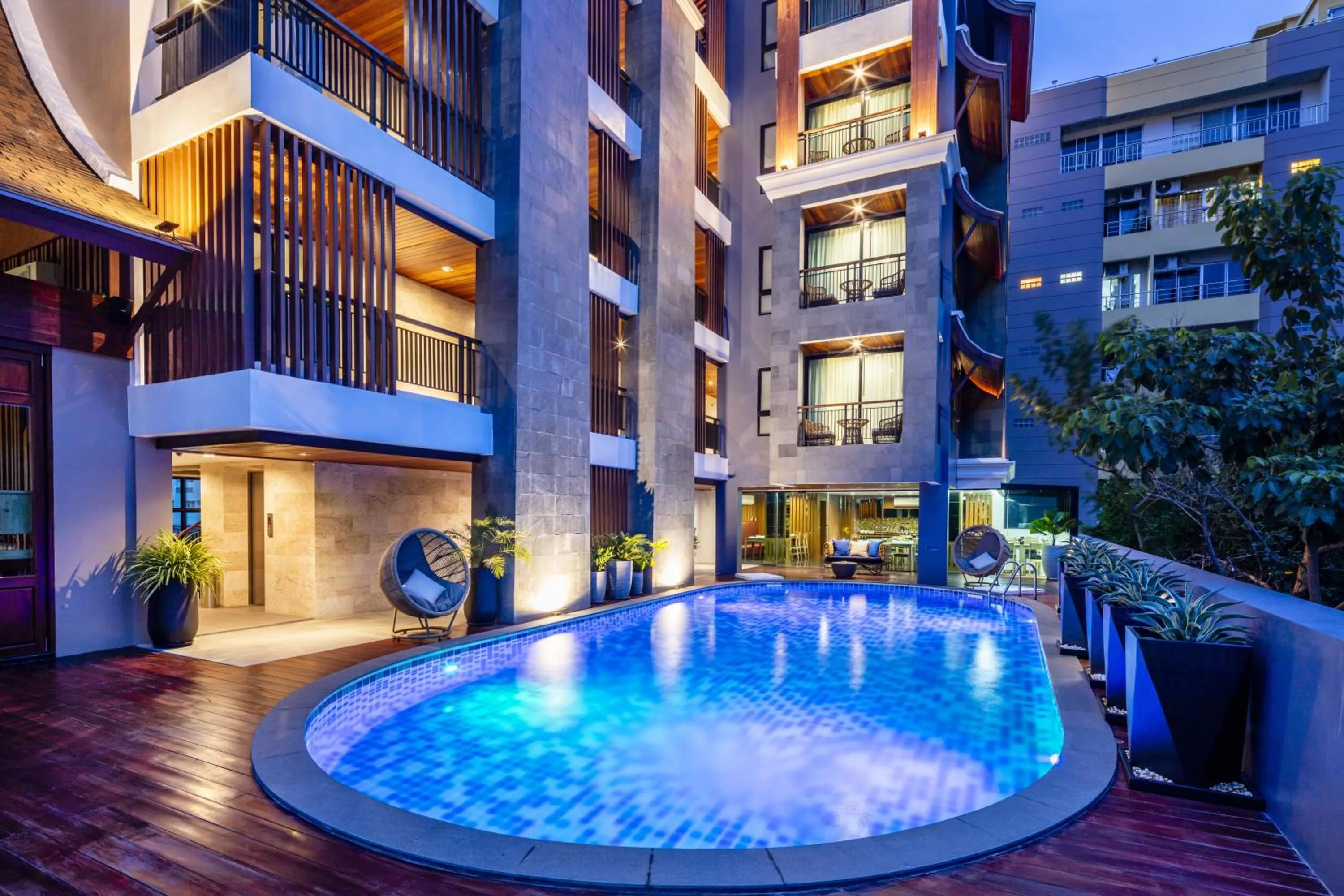 Swimming pool in The Grand Sala Thai