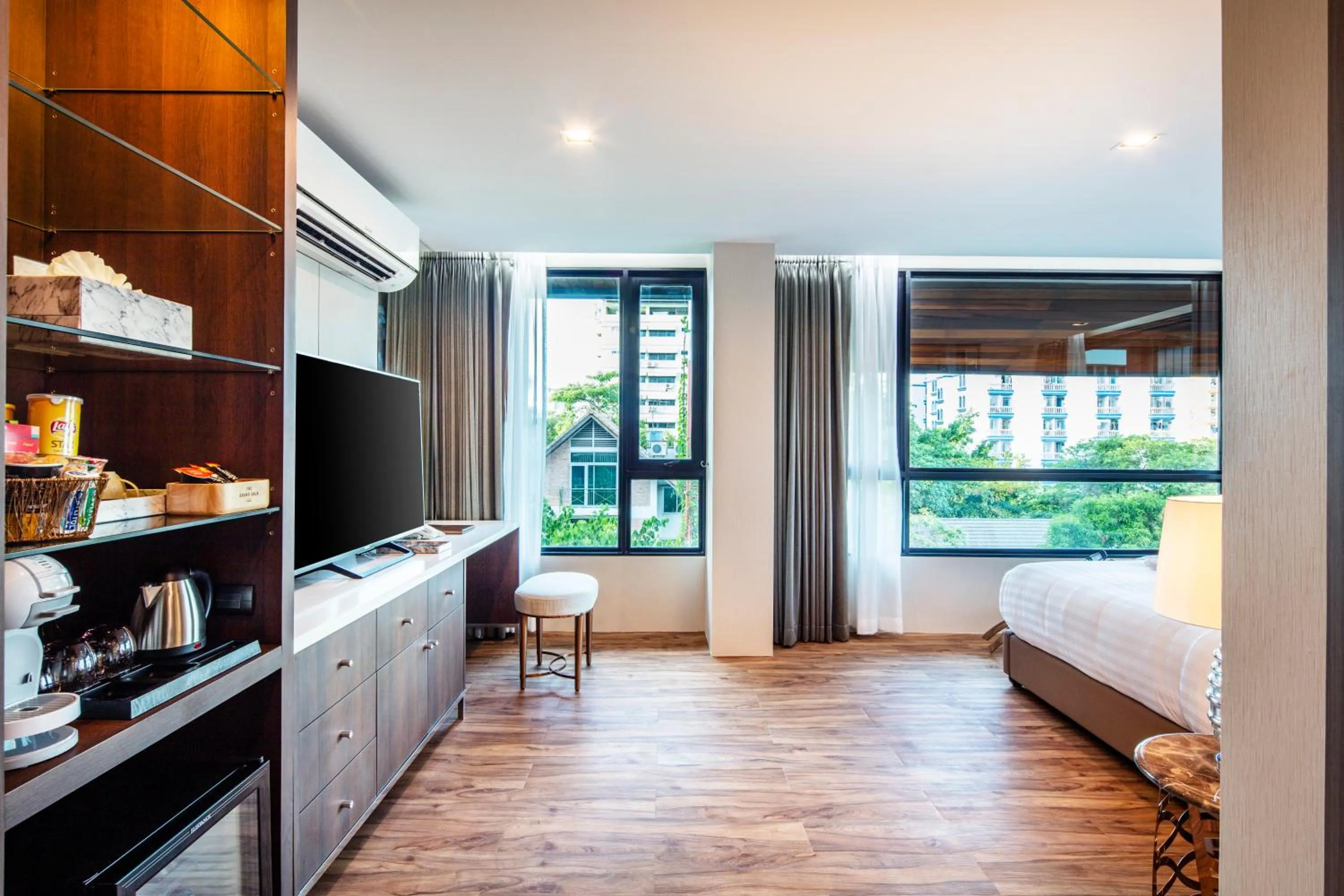 Bed in The Grand Sala Thai