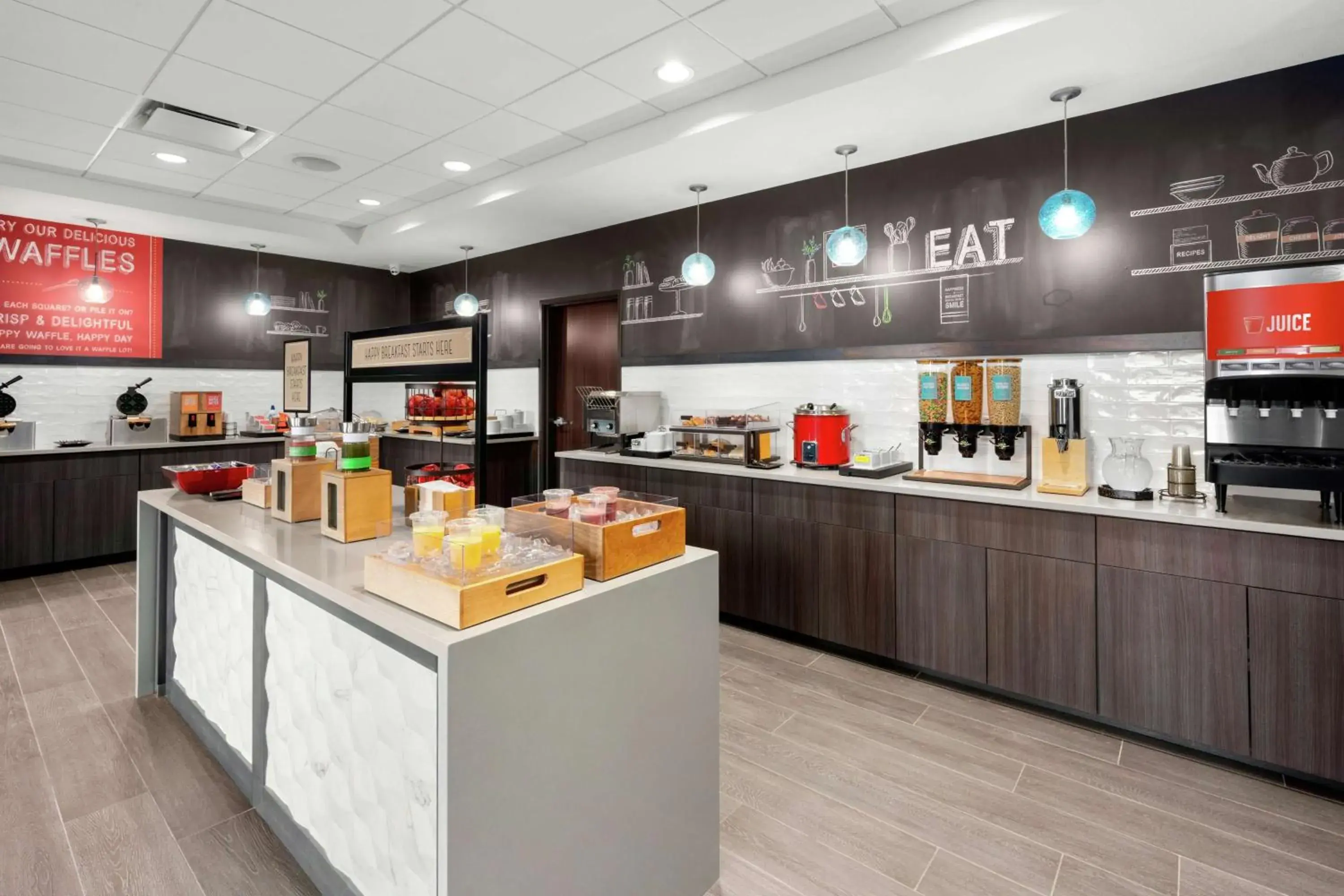 Breakfast in Hampton Inn & Suites Spokane Downtown-South Breakfast in Hampton Inn & Suites Spokane Downtown-South