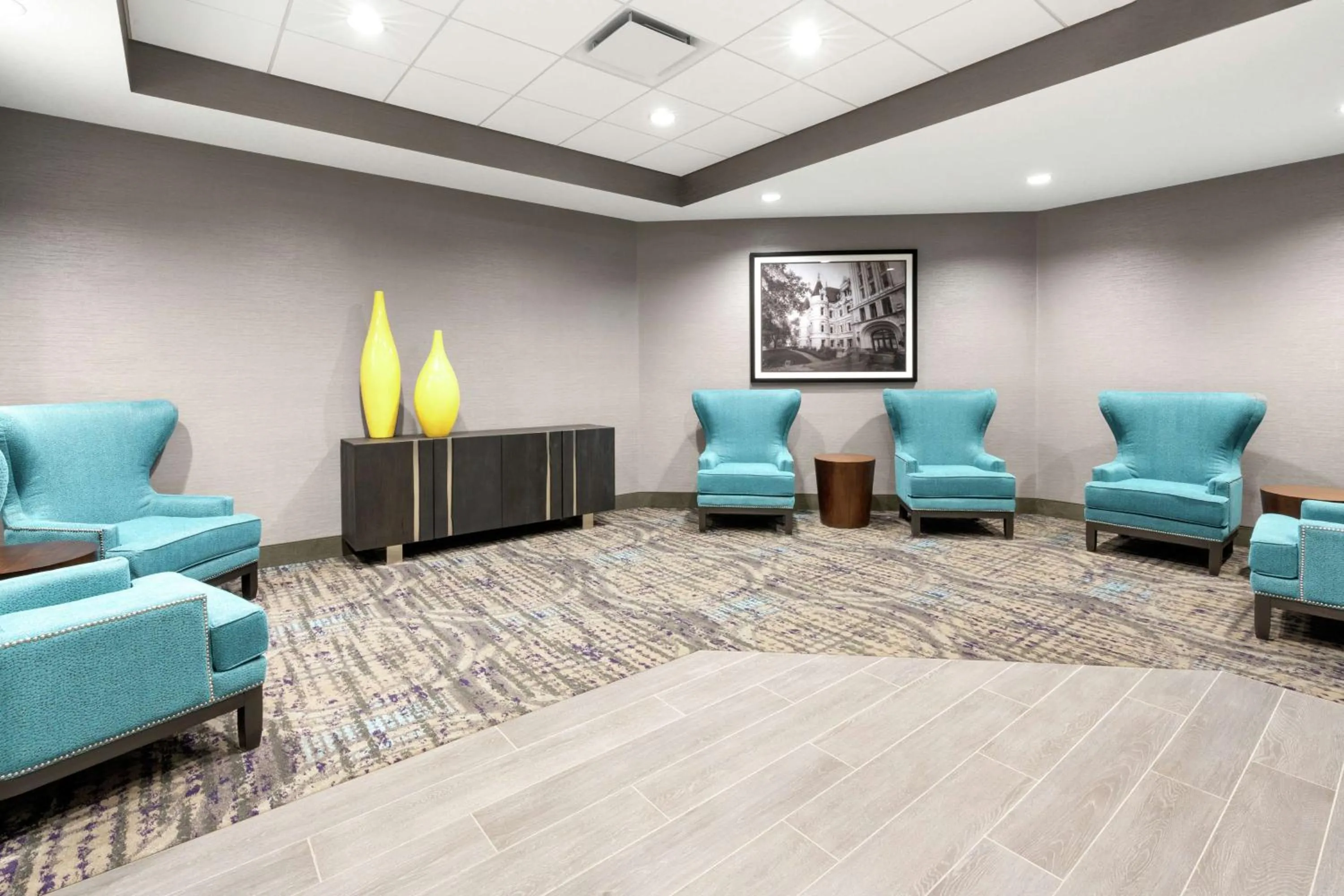 Lobby or reception in Hampton Inn & Suites Spokane Downtown-South
