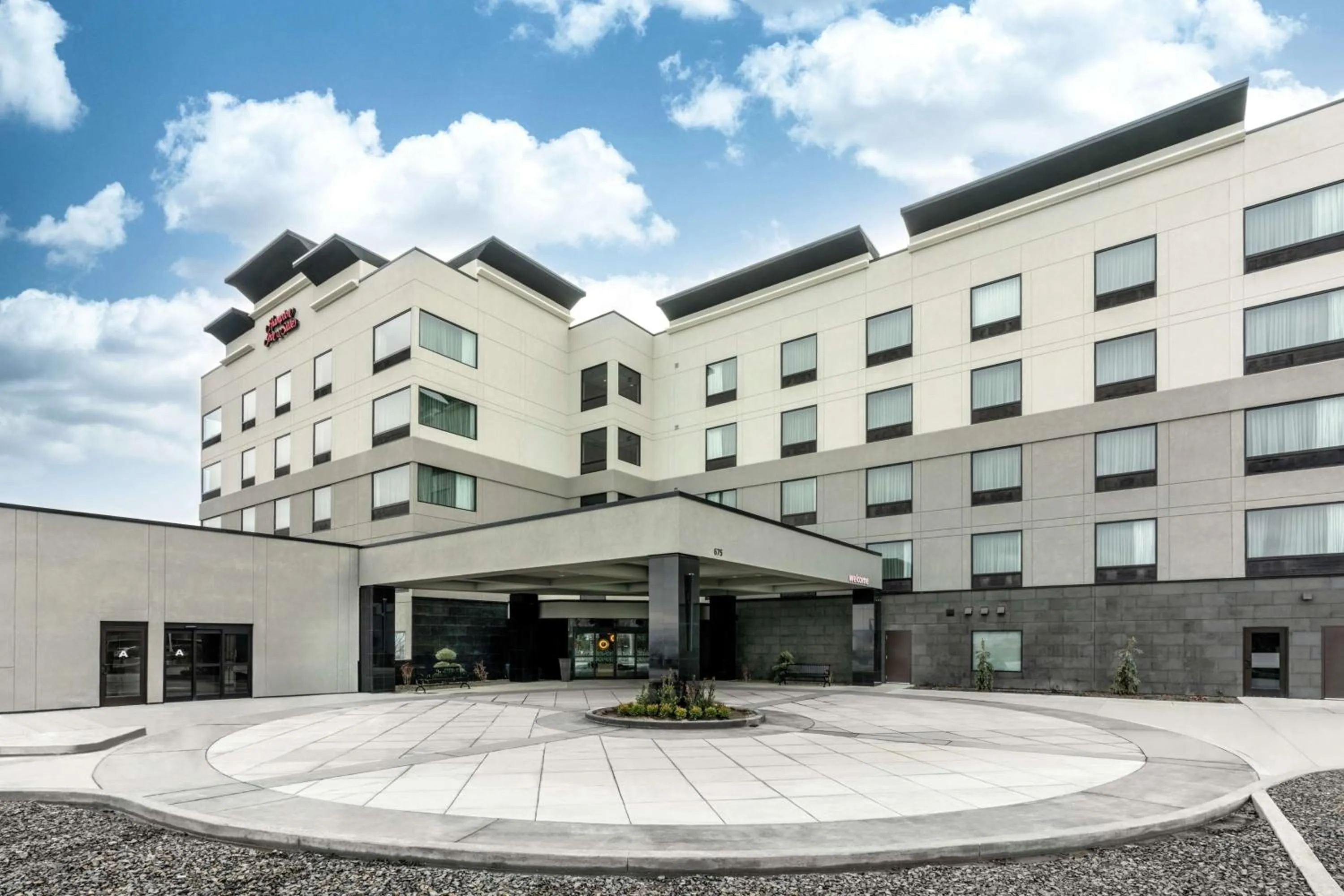 Property building in Hampton Inn & Suites Spokane Downtown-South