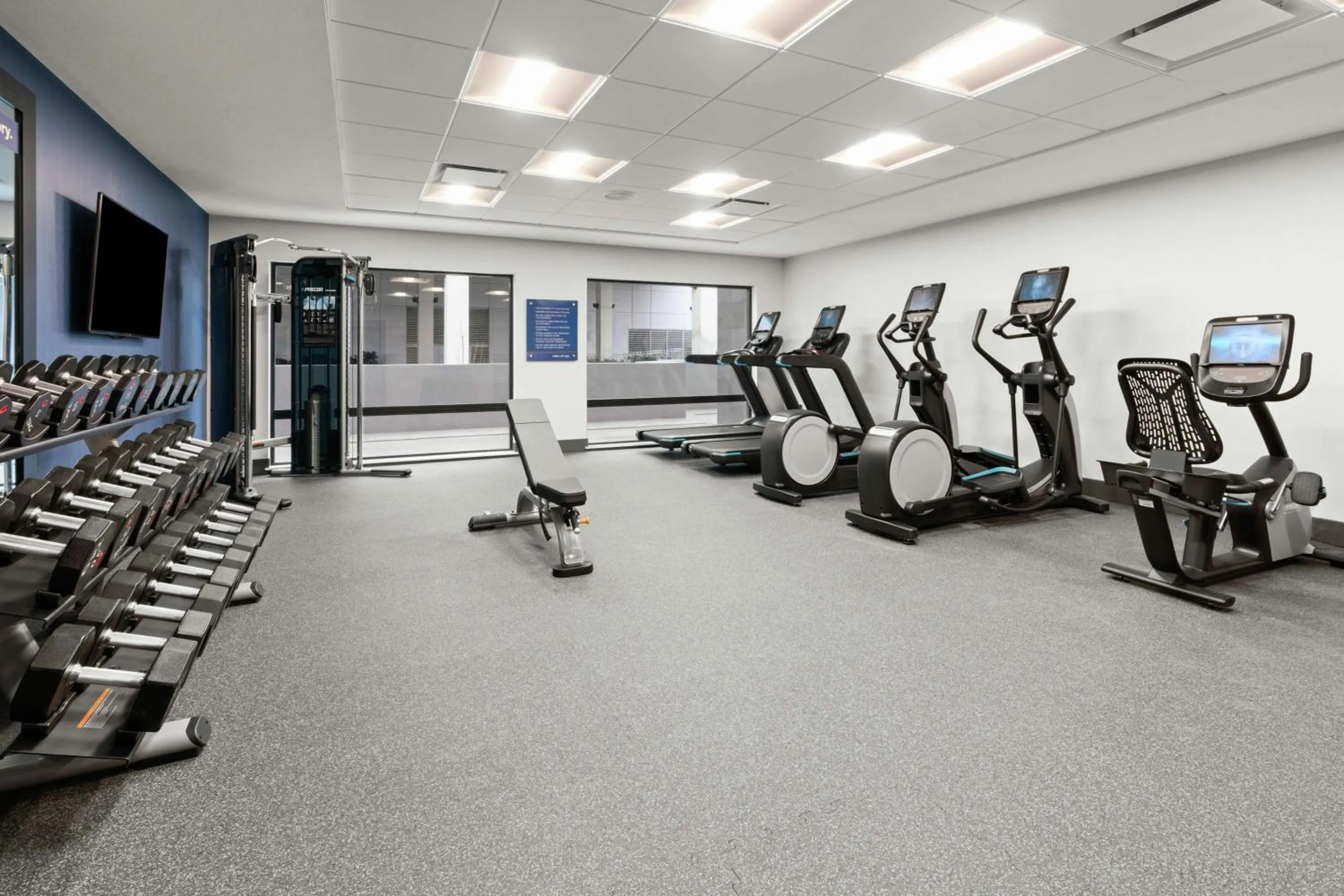 Fitness centre/facilities in Hampton Inn & Suites Spokane Downtown-South