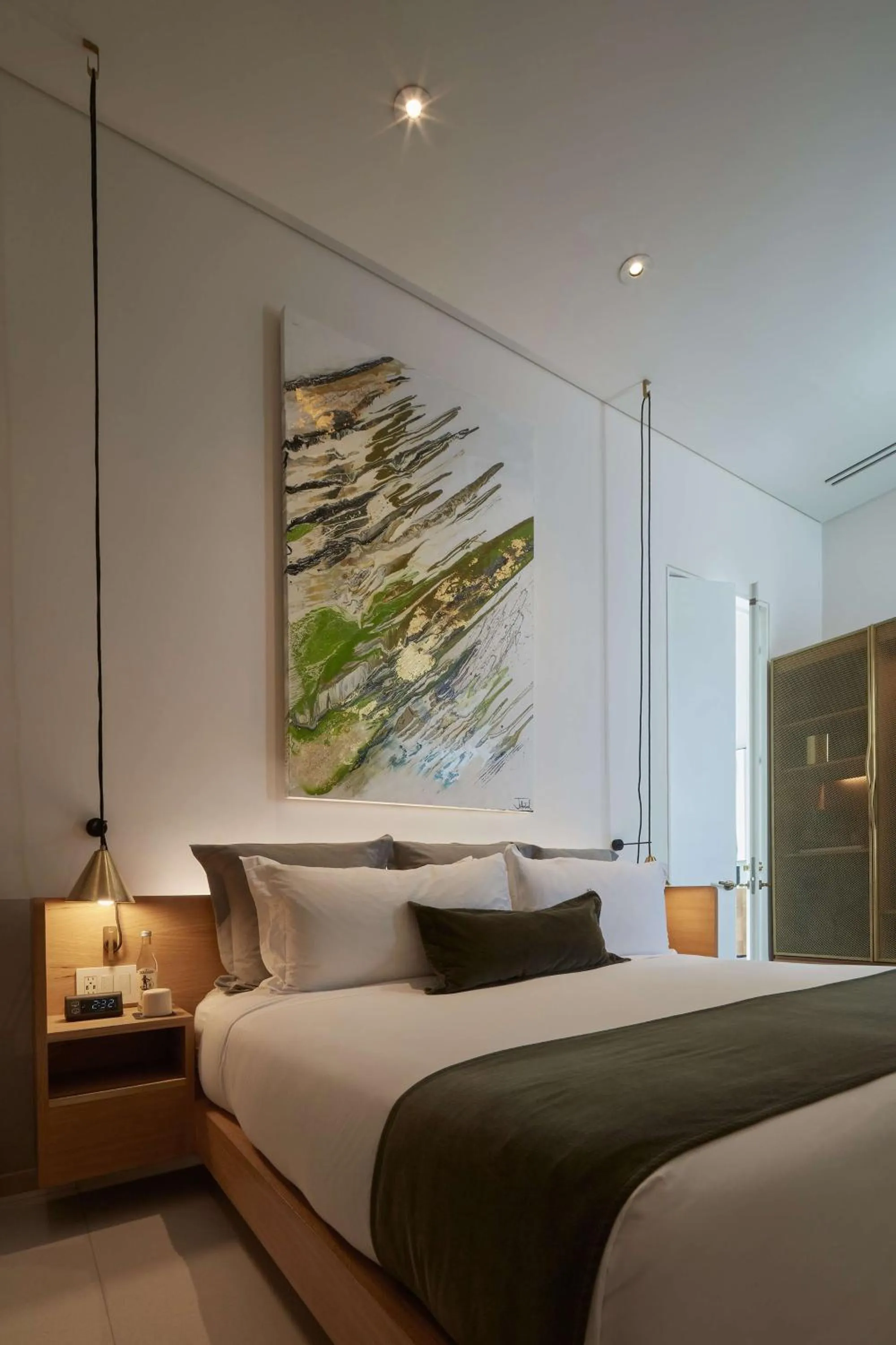 Photo of the whole room, Bed in Umbral, Curio Collection By Hilton