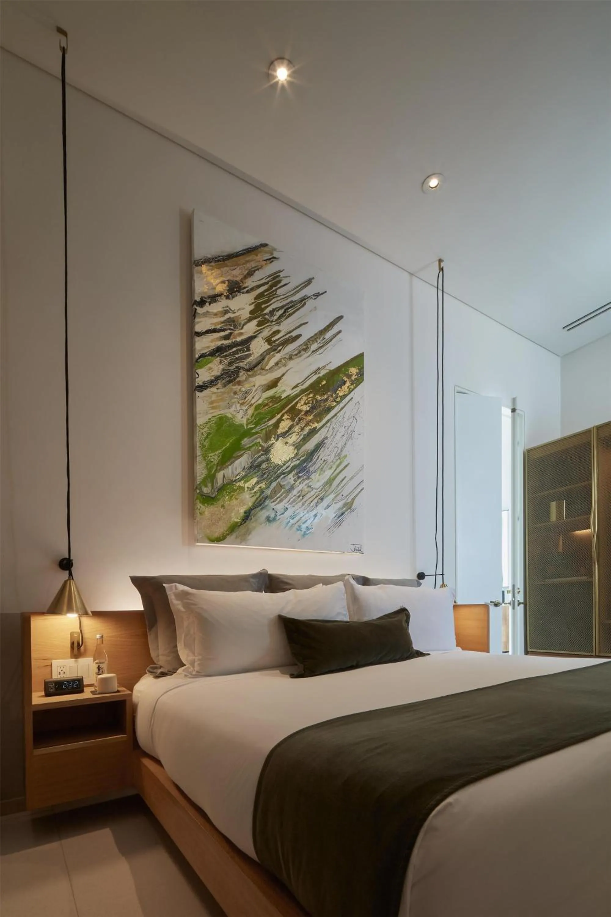 Photo of the whole room, Bed in Umbral, Curio Collection By Hilton