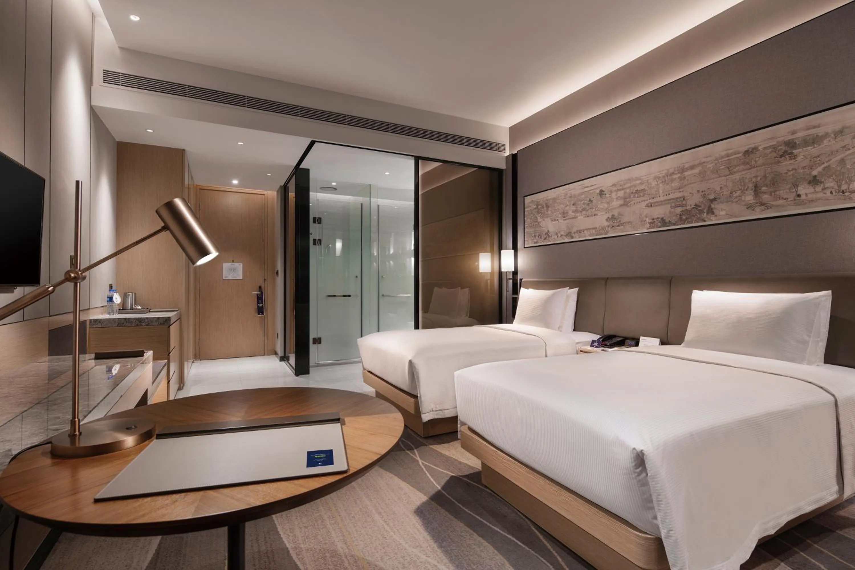 Bed in Doubletree By Hilton Suzhou Wujiang