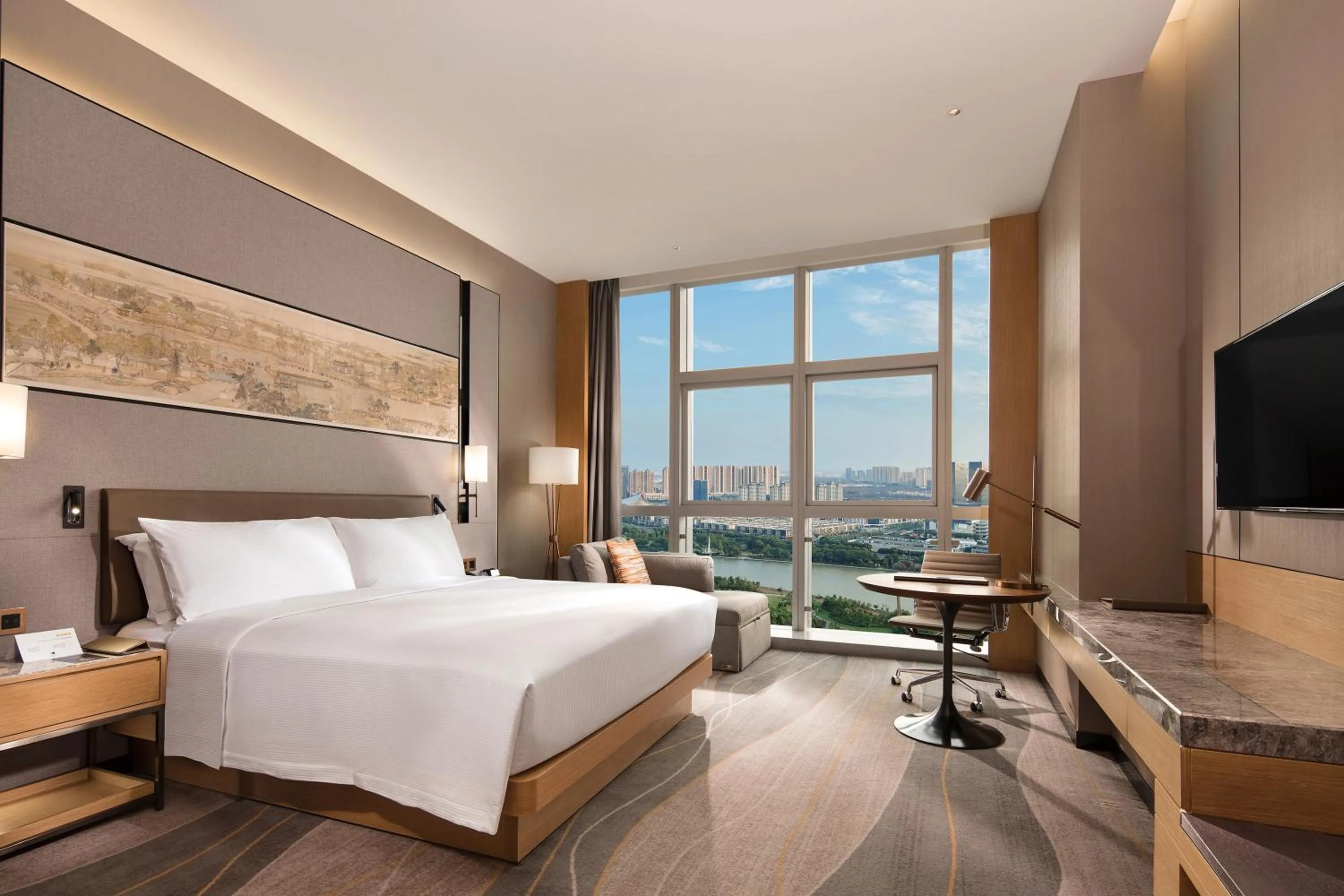 Bedroom, Bed in Doubletree By Hilton Suzhou Wujiang