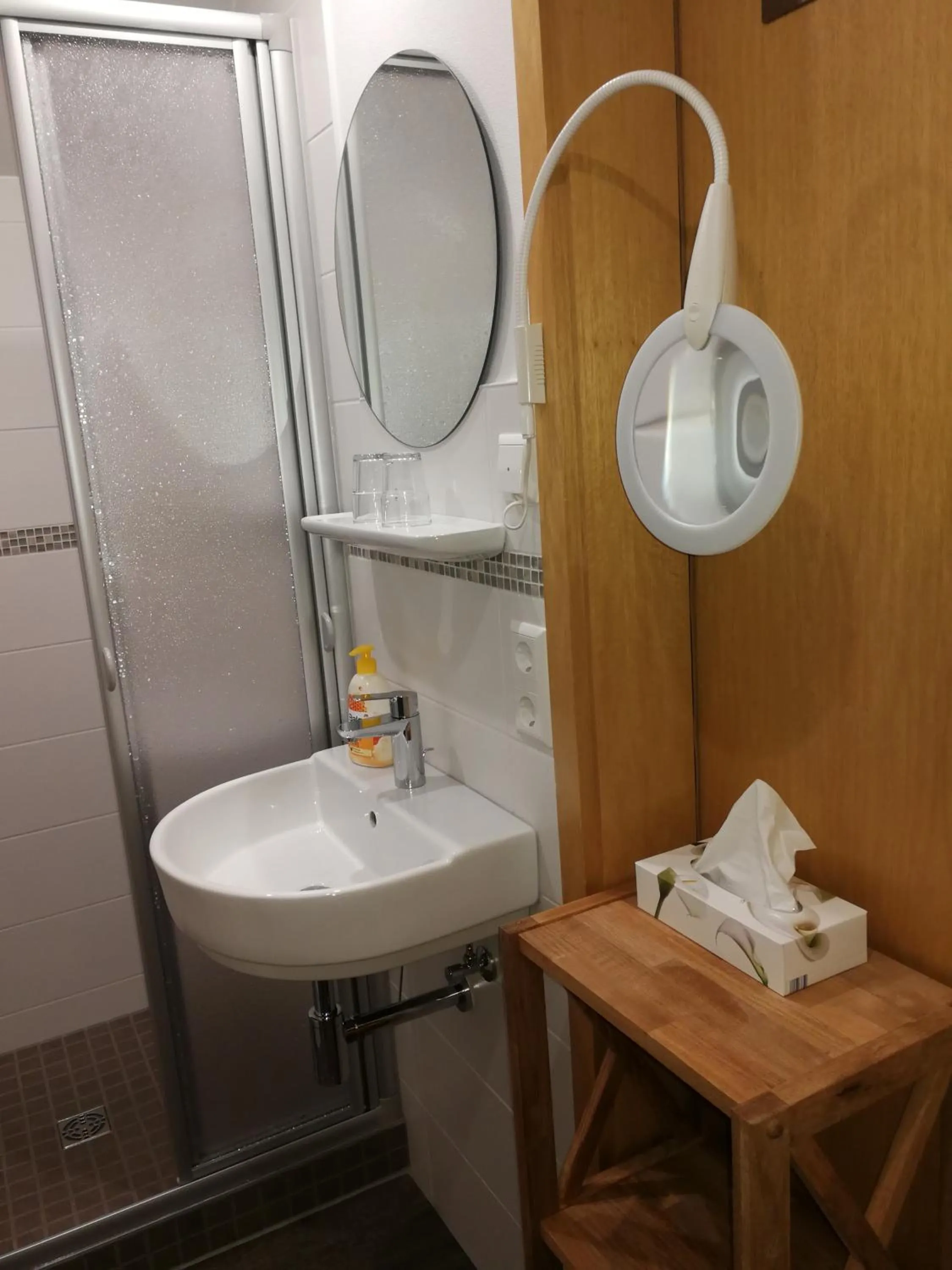 Shower in Ferienweingut Hirschen Schulstraße