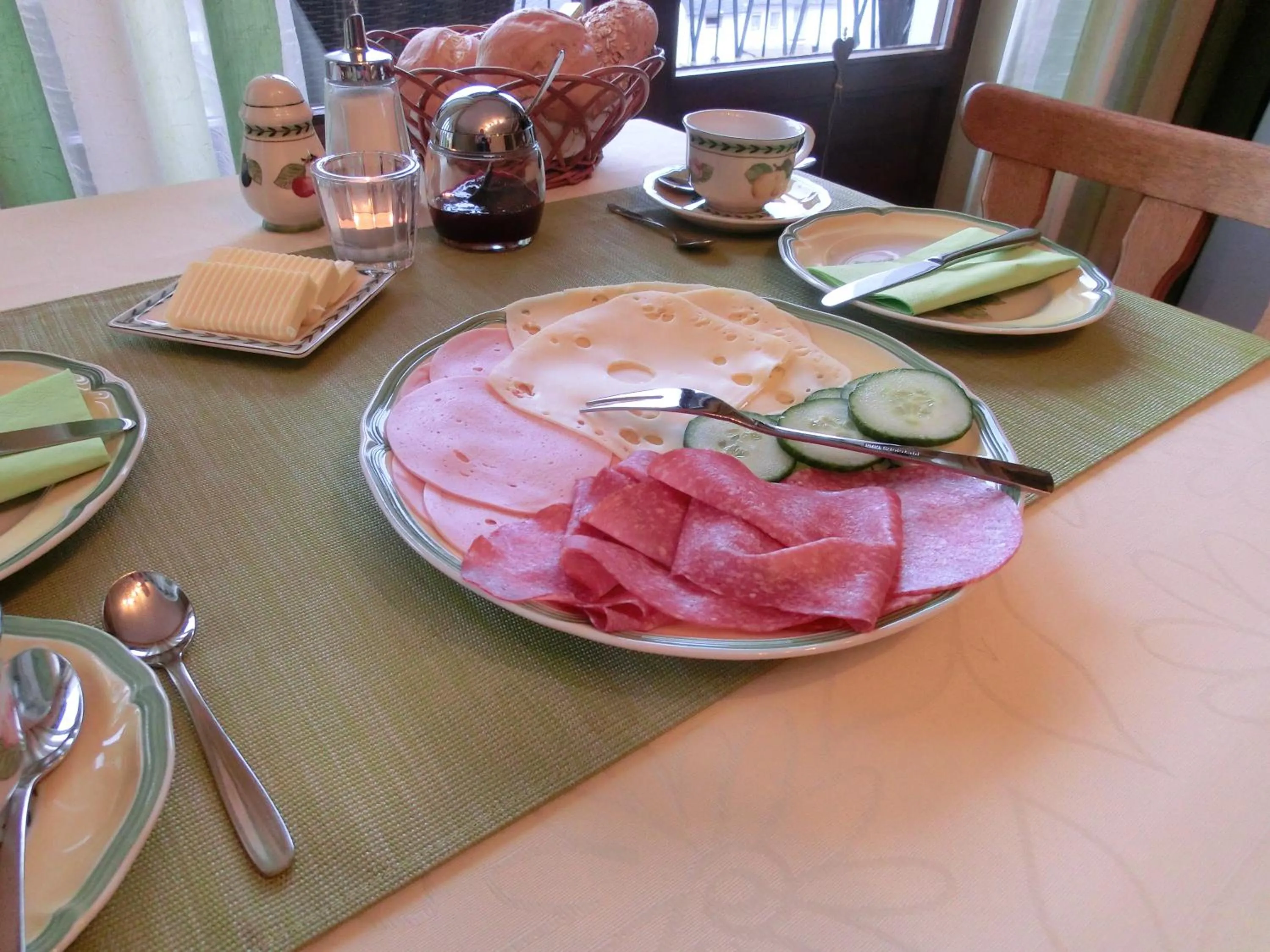 Food close-up in Ferienweingut Hirschen Schulstraße