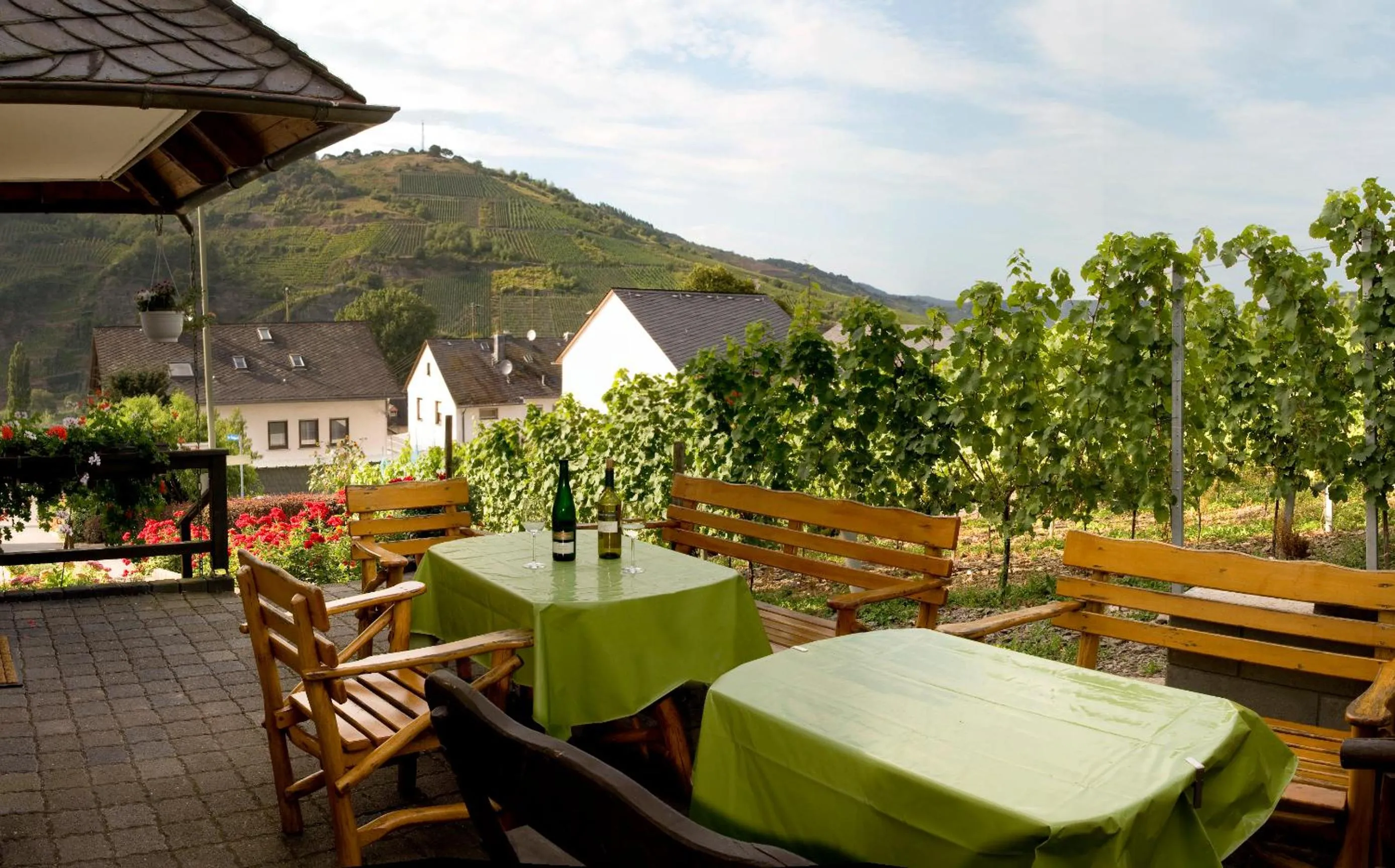 Balcony/Terrace in Ferienweingut Hirschen Schulstraße