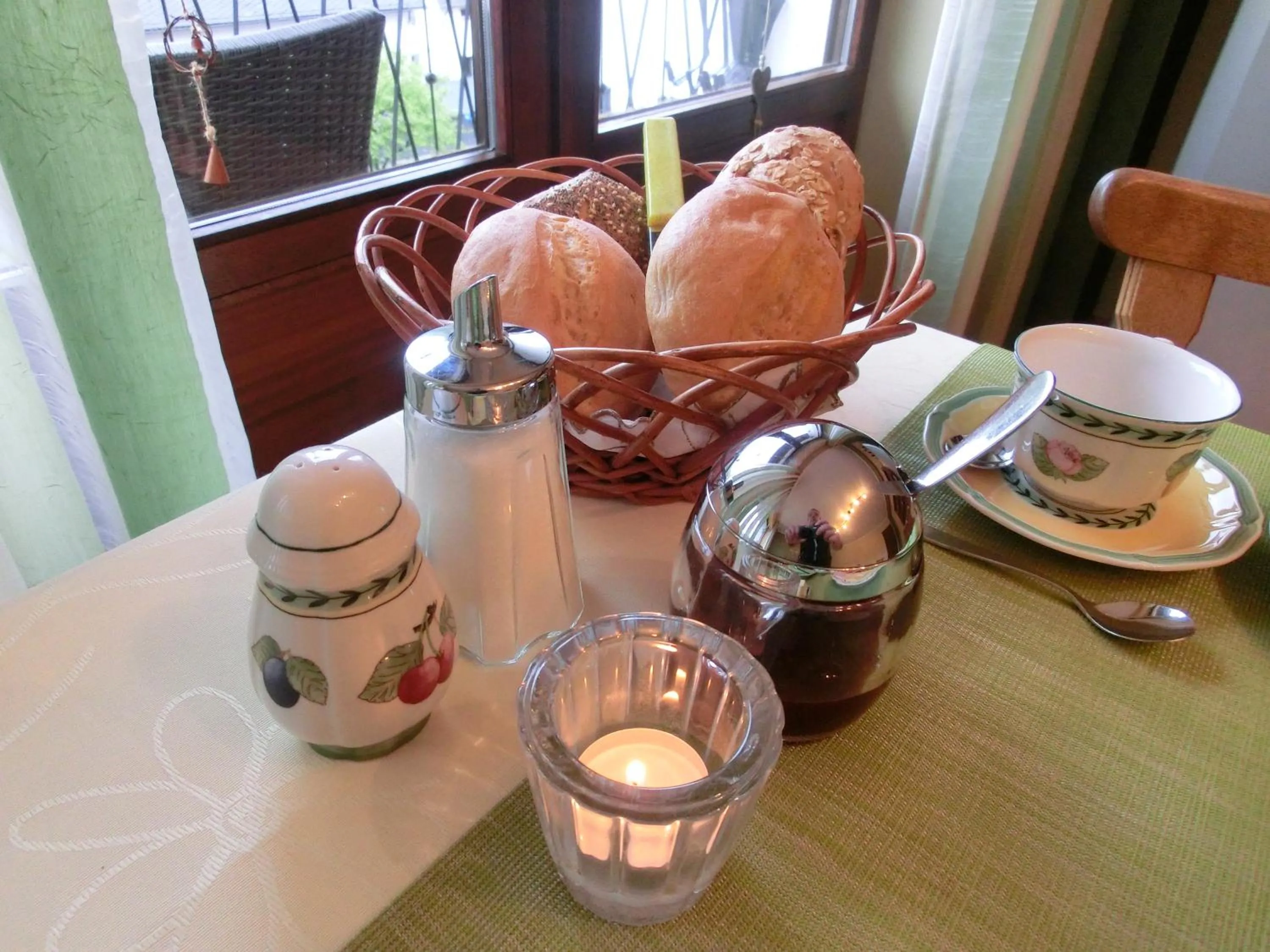 Food close-up in Ferienweingut Hirschen Schulstraße