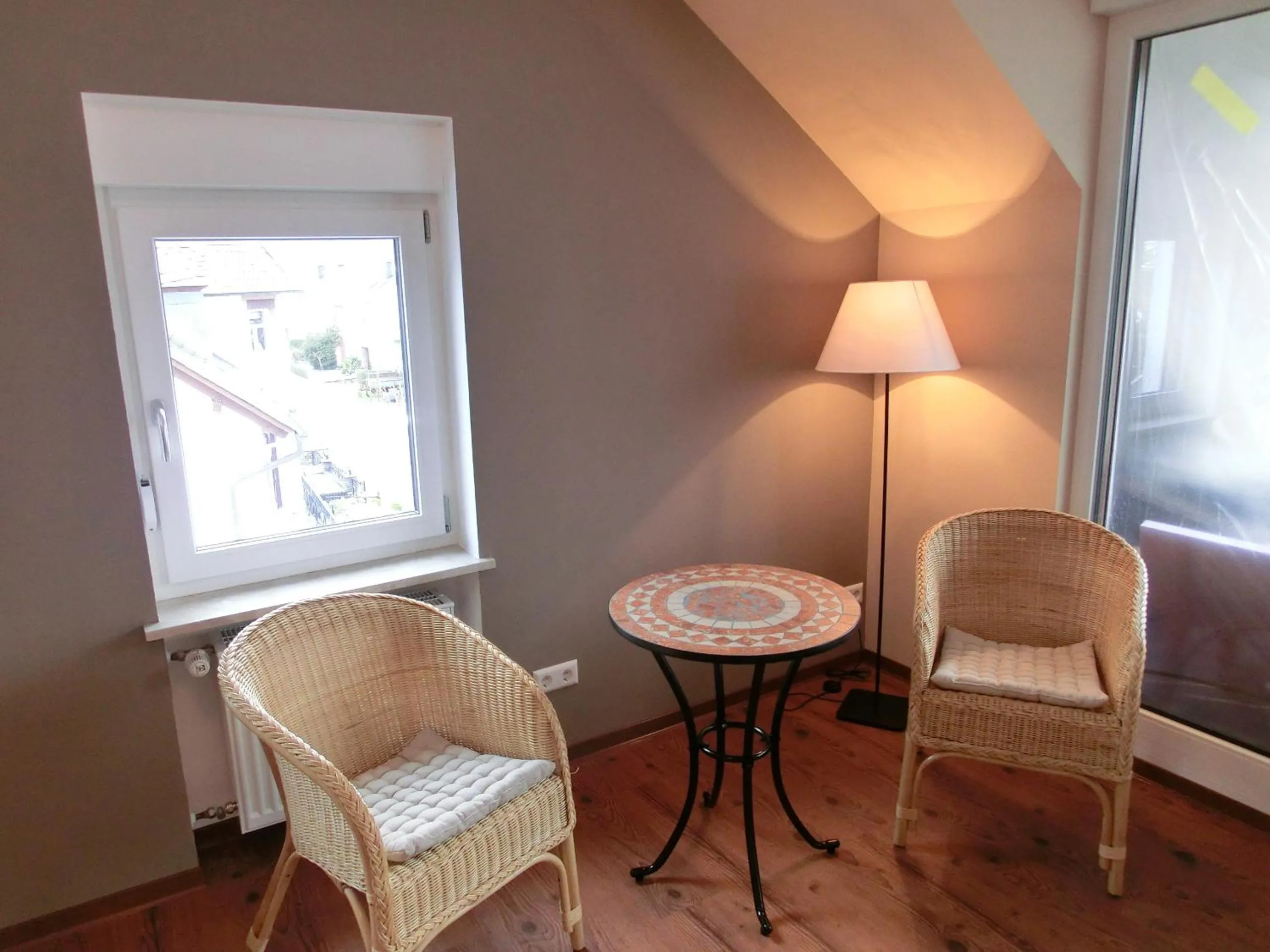 Seating area in Ferienweingut Hirschen Schulstraße