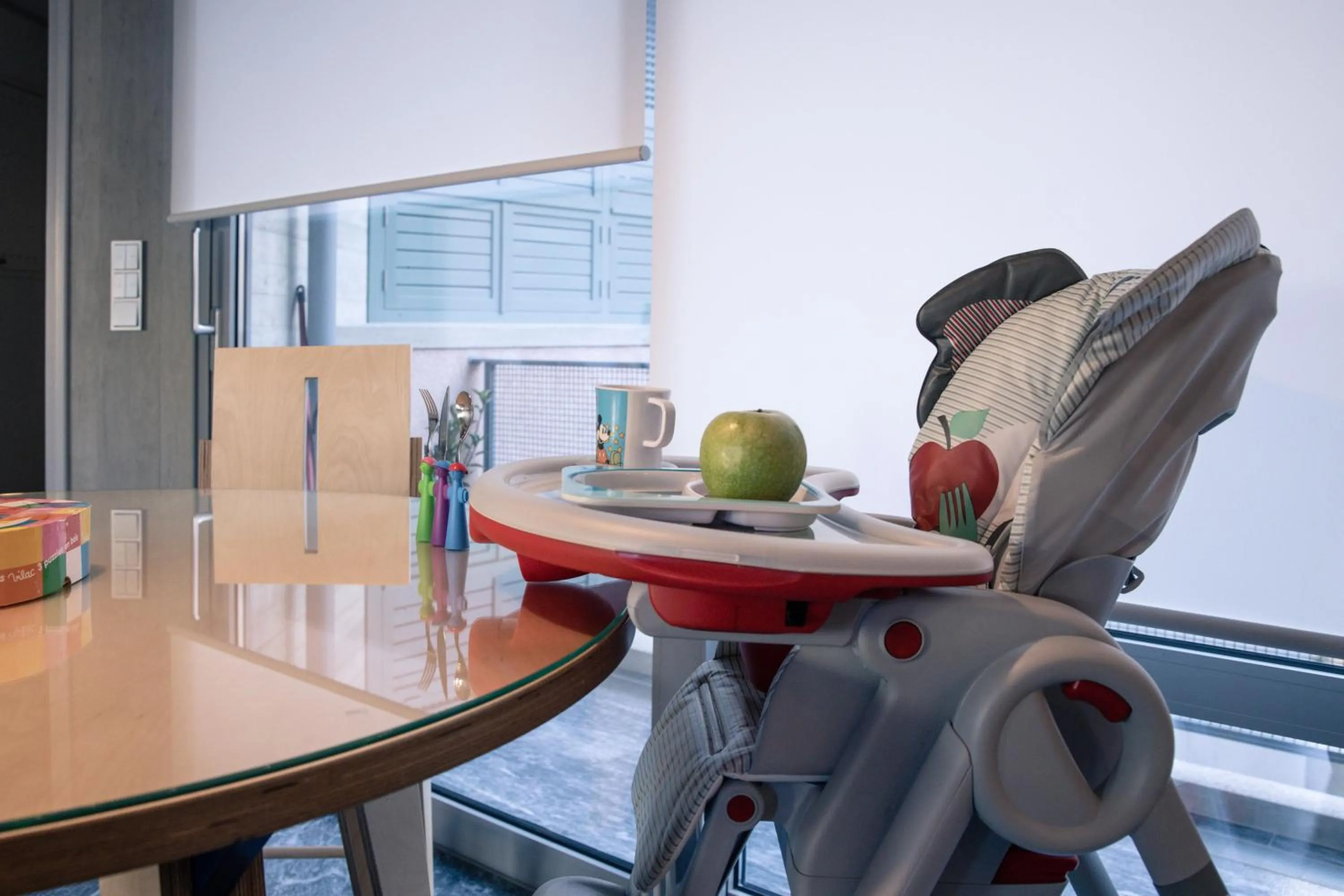 Dining area in Athens BlueBuilding