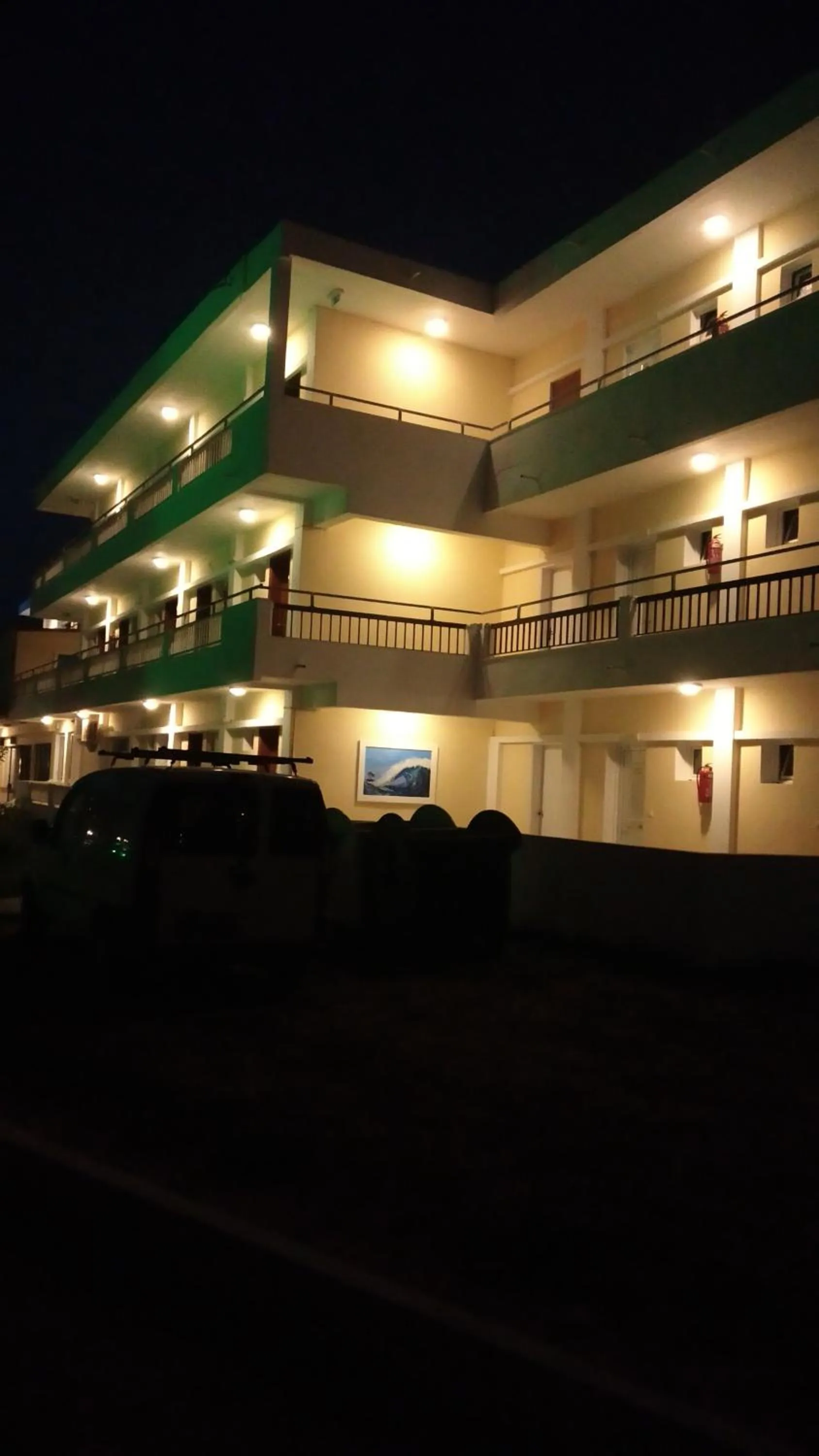 Property building in Hotel Prassino Nissi