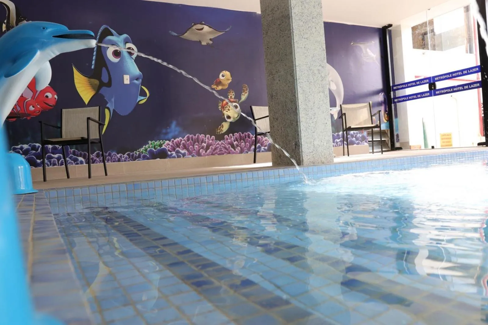 Swimming pool in Hotel Metrópole