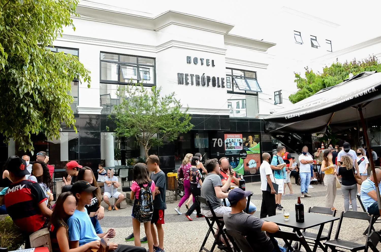 Facade/entrance in Hotel Metrópole