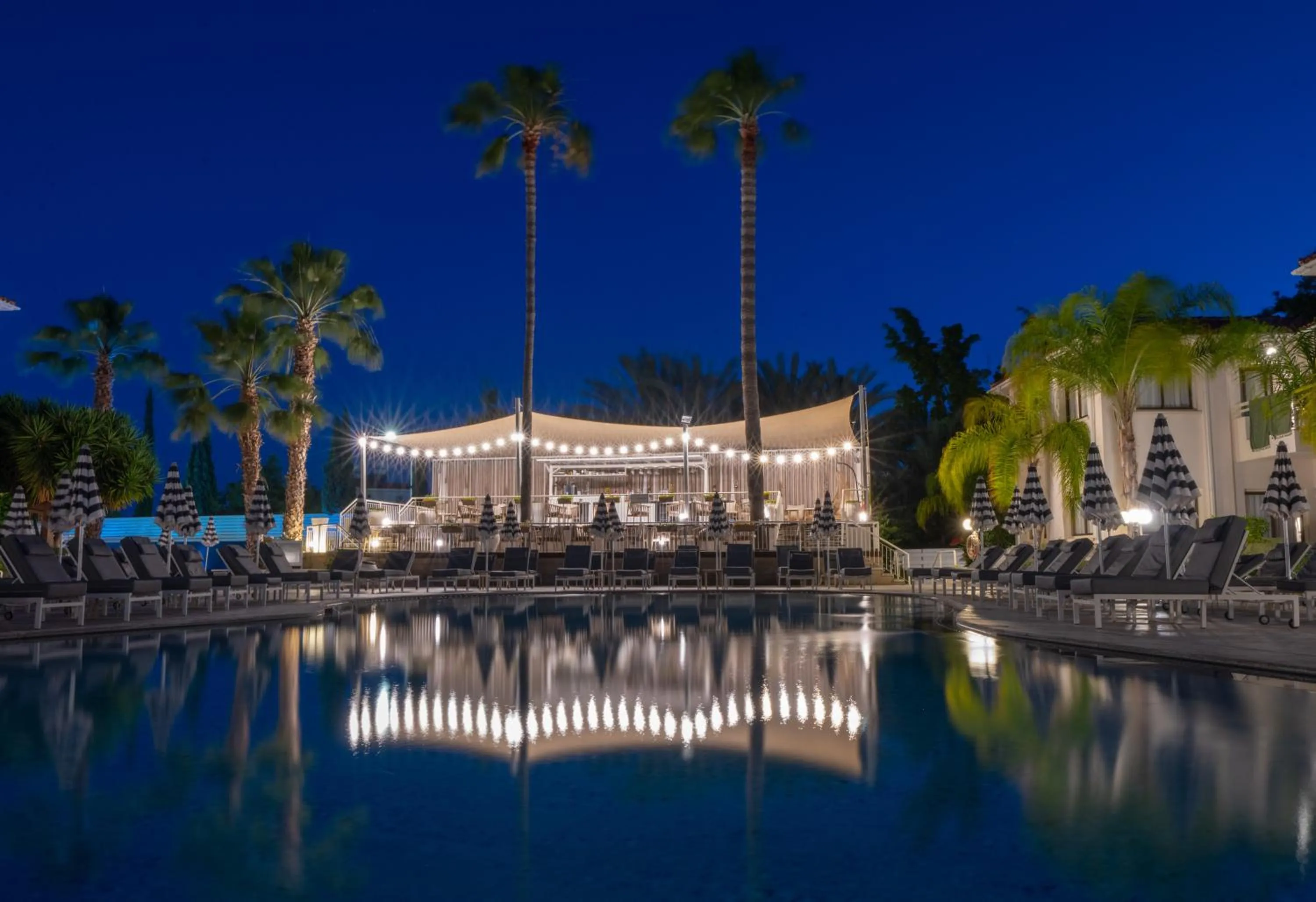 Swimming pool in King Jason Paphos - Designed for Adults by Louis Hotels