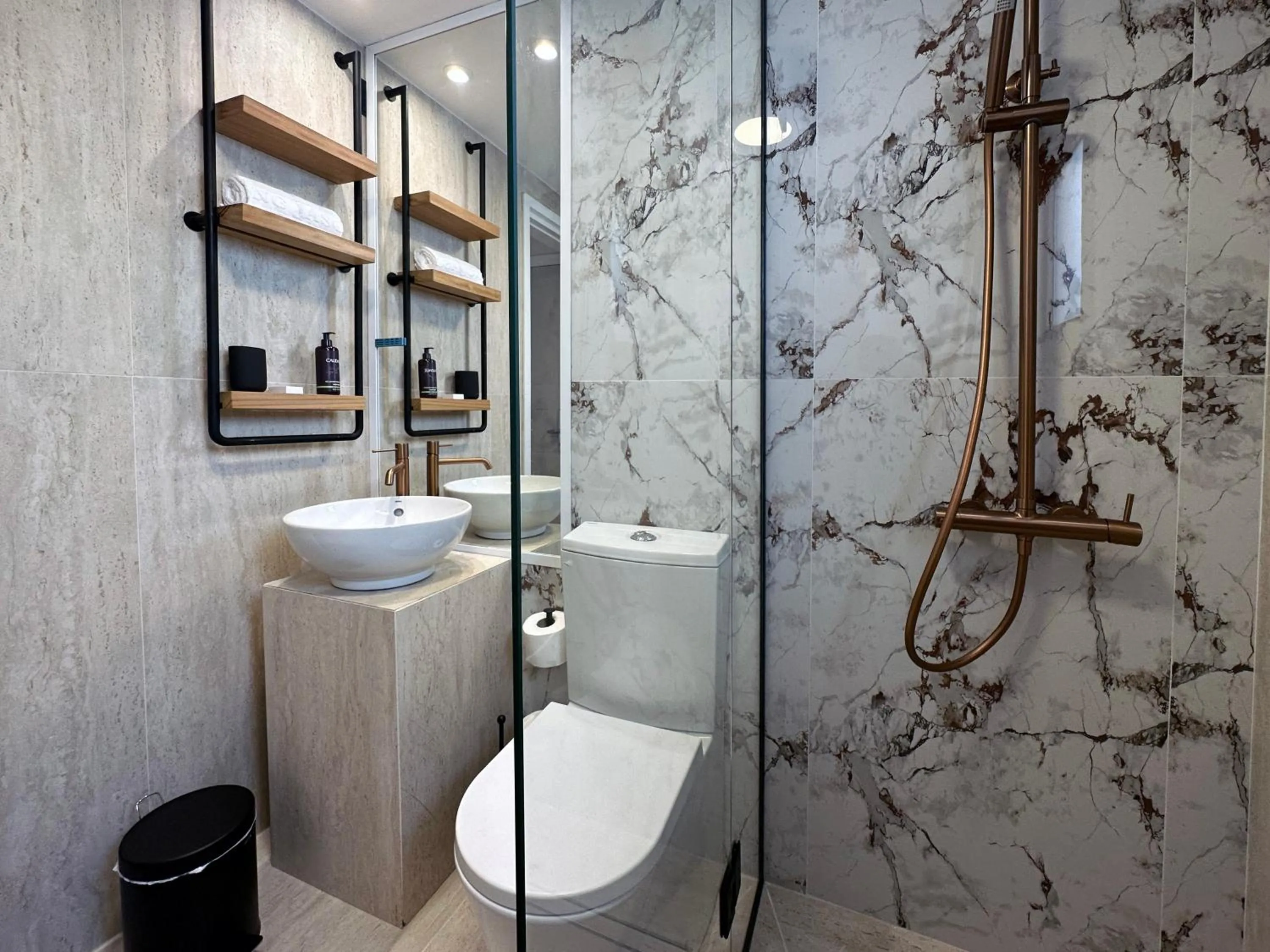 Shower in King Jason Paphos - Designed for Adults by Louis Hotels