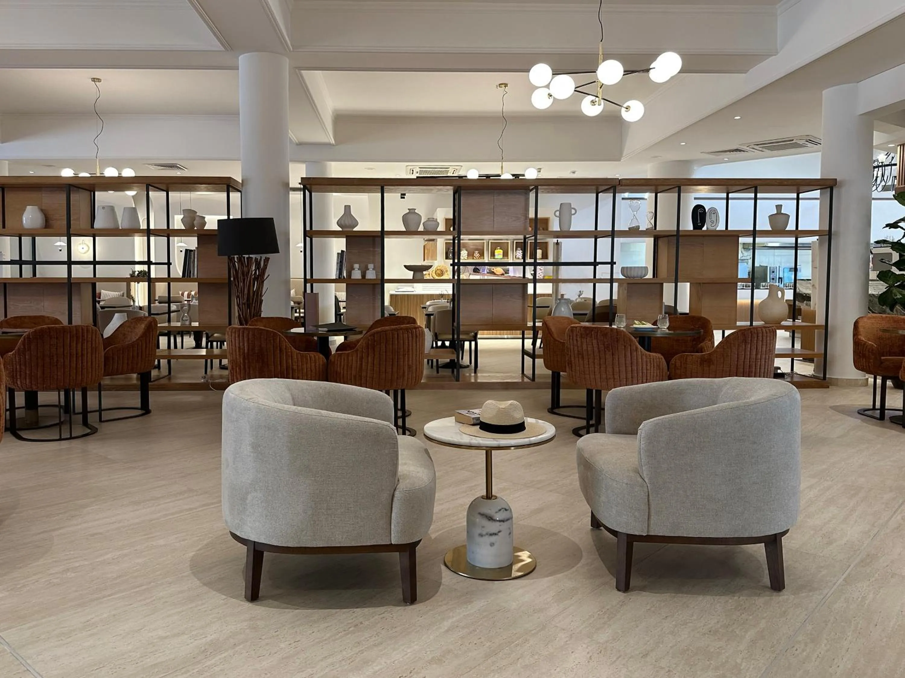 Lobby or reception in King Jason Paphos - Designed for Adults by Louis Hotels