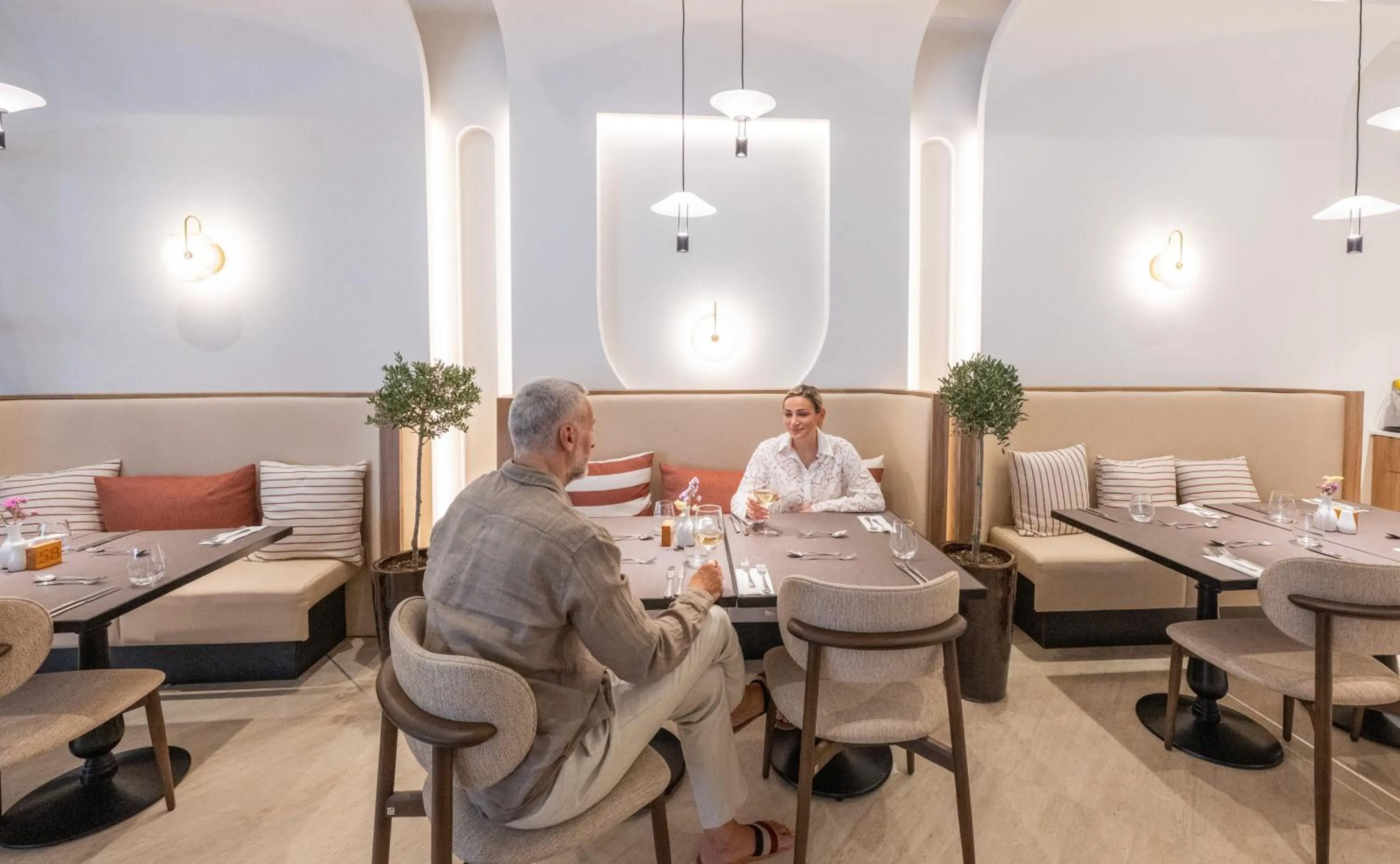 Restaurant/places to eat in King Jason Paphos - Designed for Adults by Louis Hotels