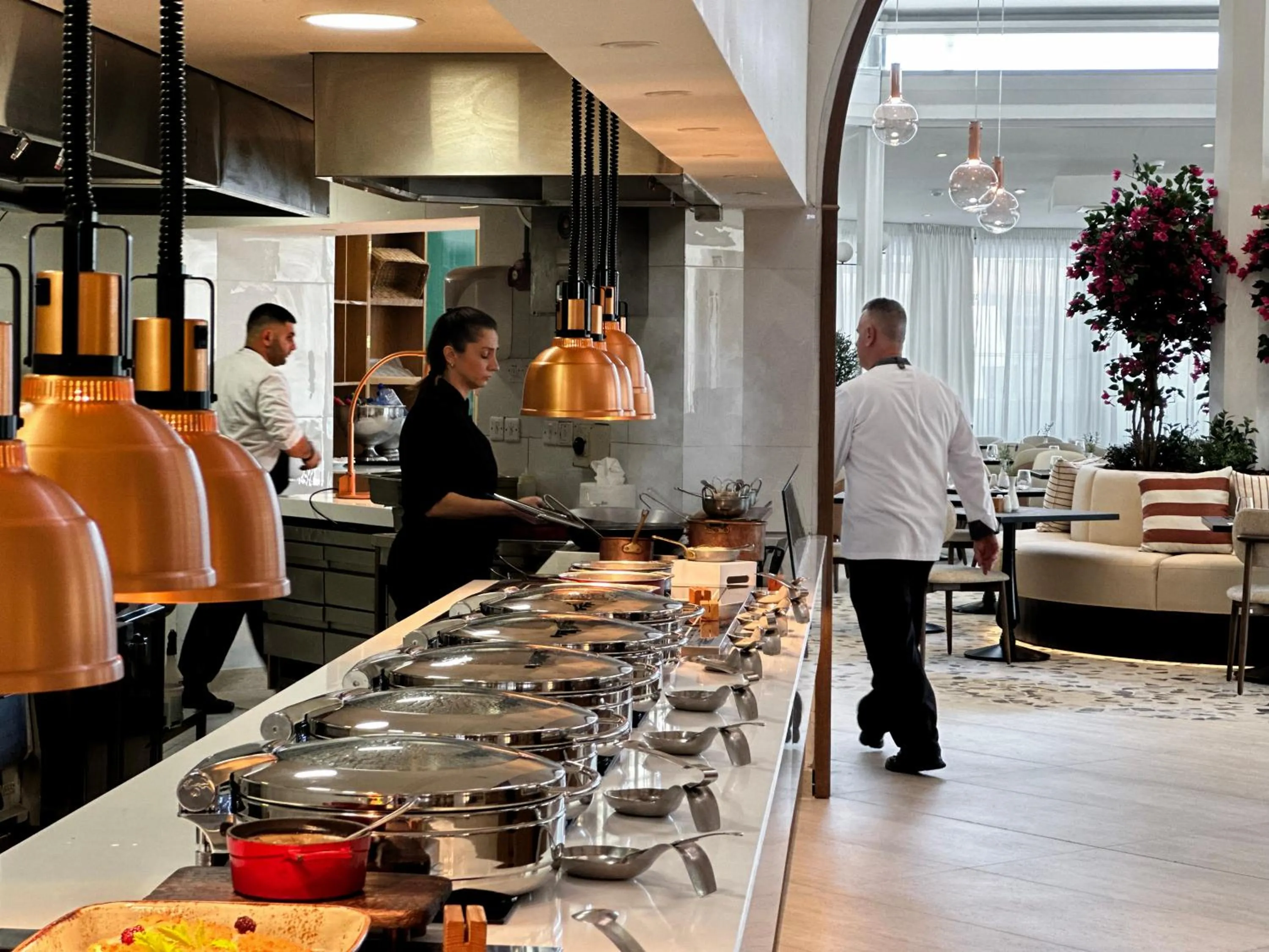 Restaurant/places to eat in King Jason Paphos - Designed for Adults by Louis Hotels