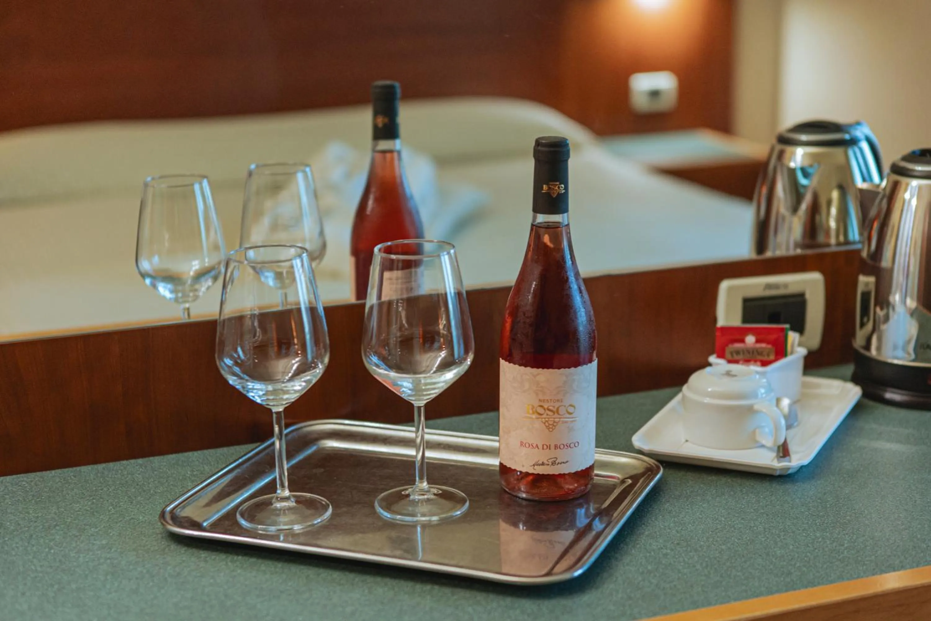 Alcoholic drinks in Hotel Amico