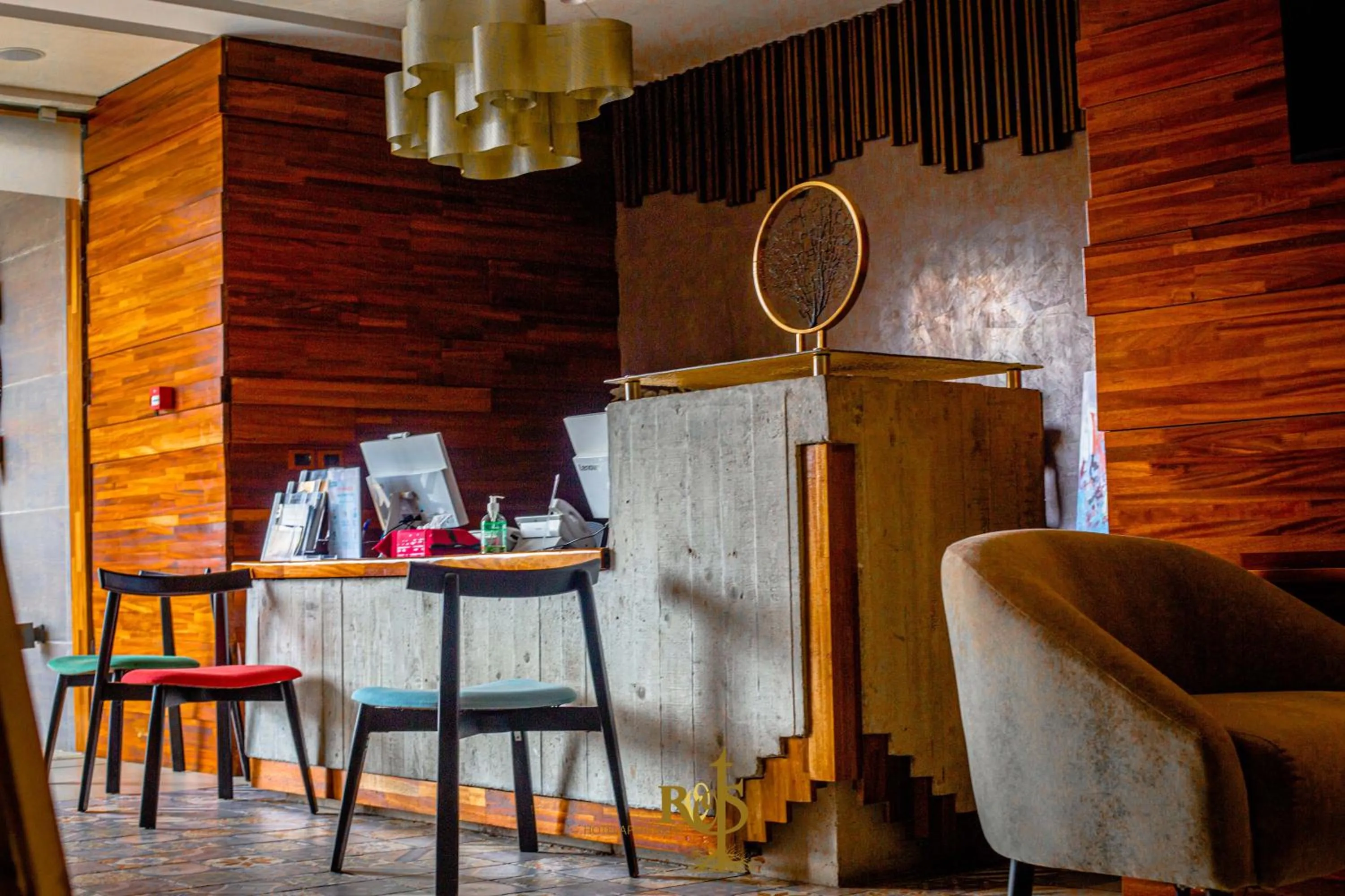 Lobby or reception in Roots Hotel Apartments Abidjan