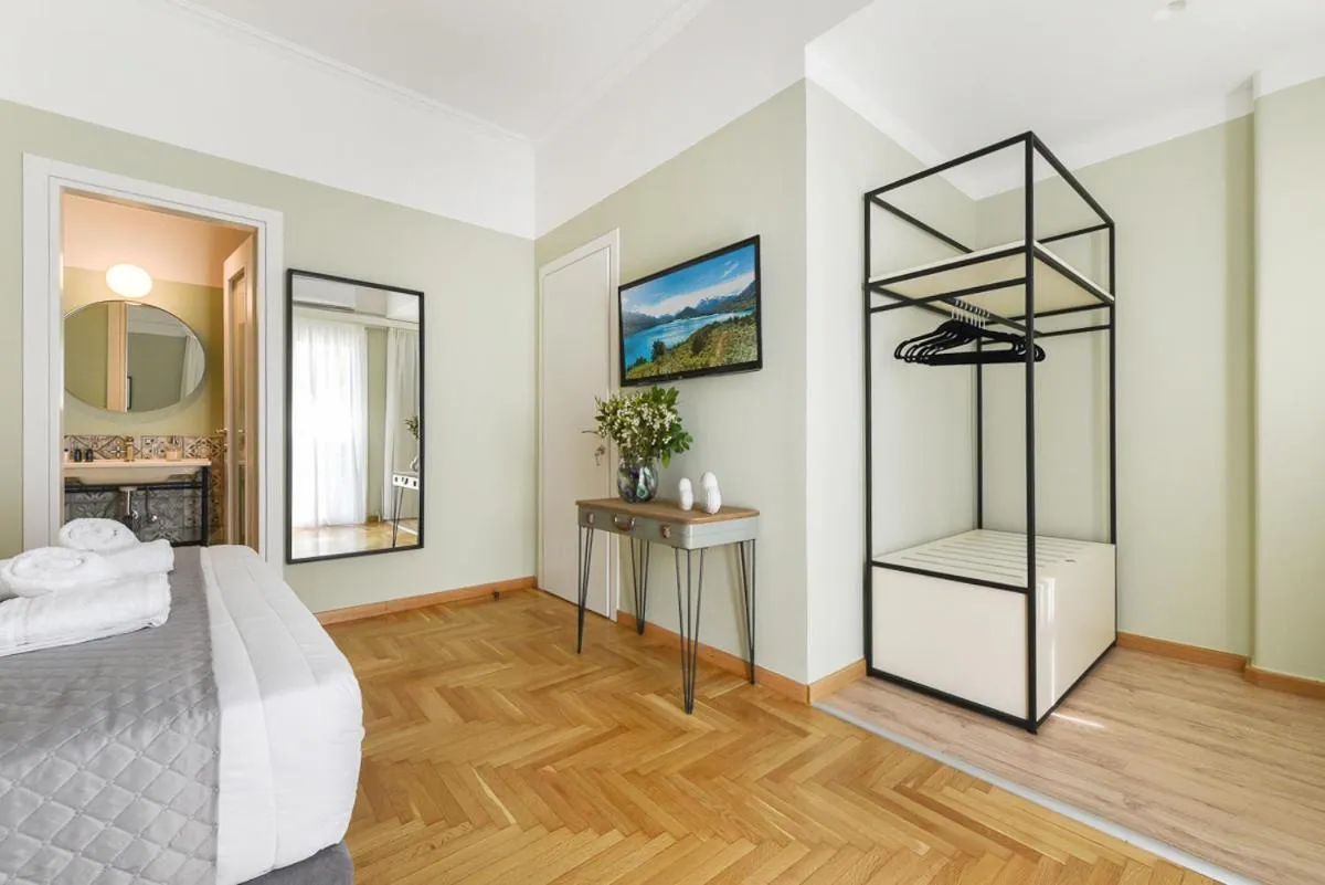 Bathroom, Bed in ATHENS STORIES