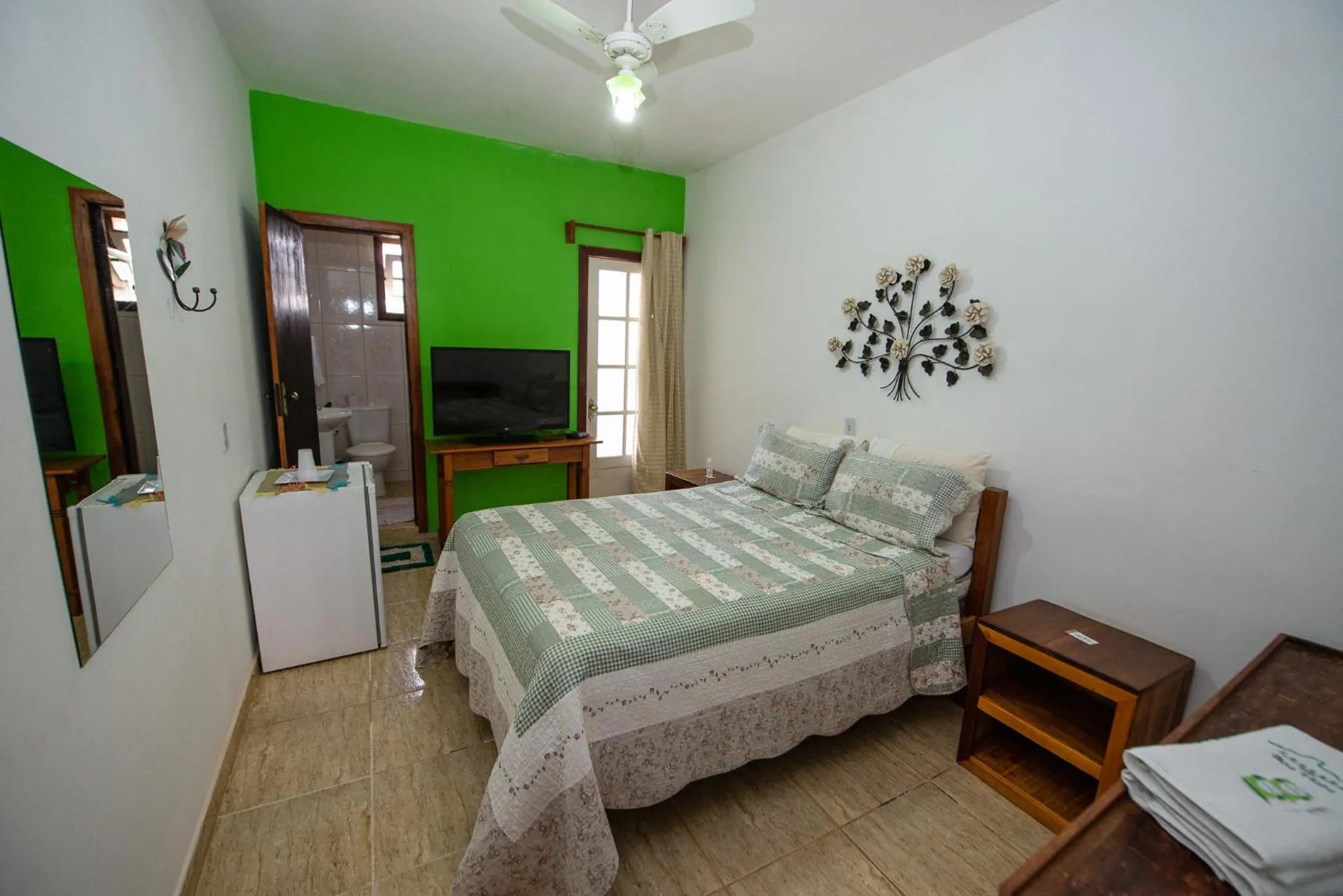 Bedroom, Bed in Pousada Boa Vista