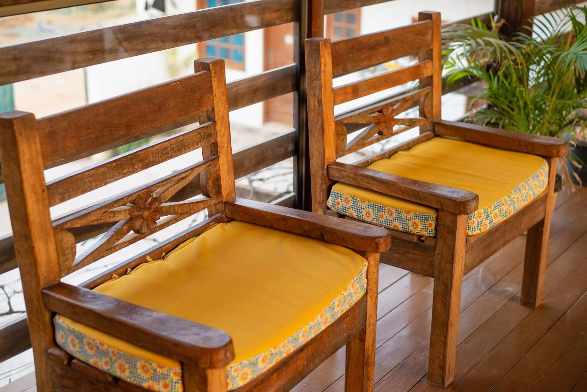 Seating area in Pousada Boa Vista