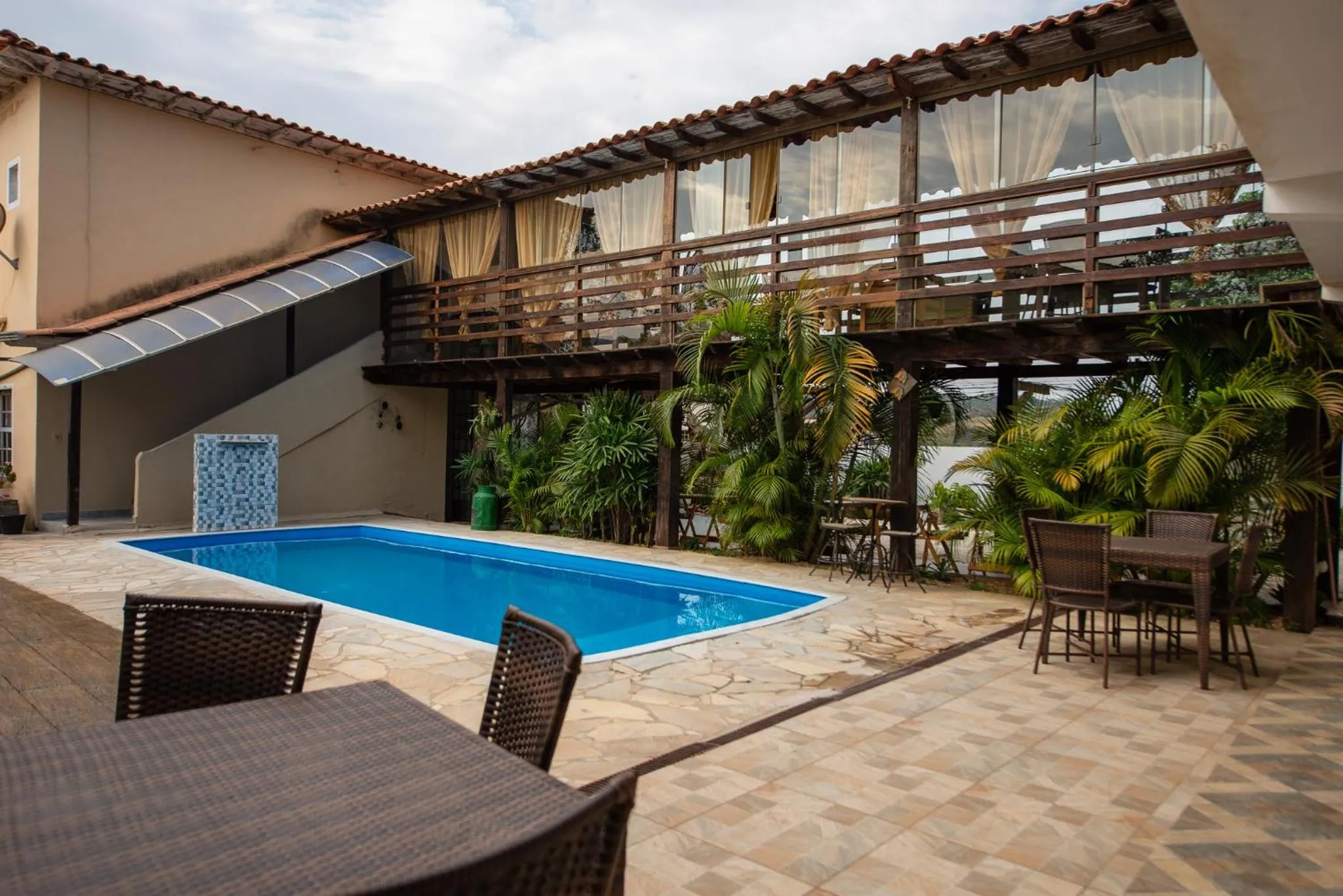 Swimming pool in Pousada Boa Vista