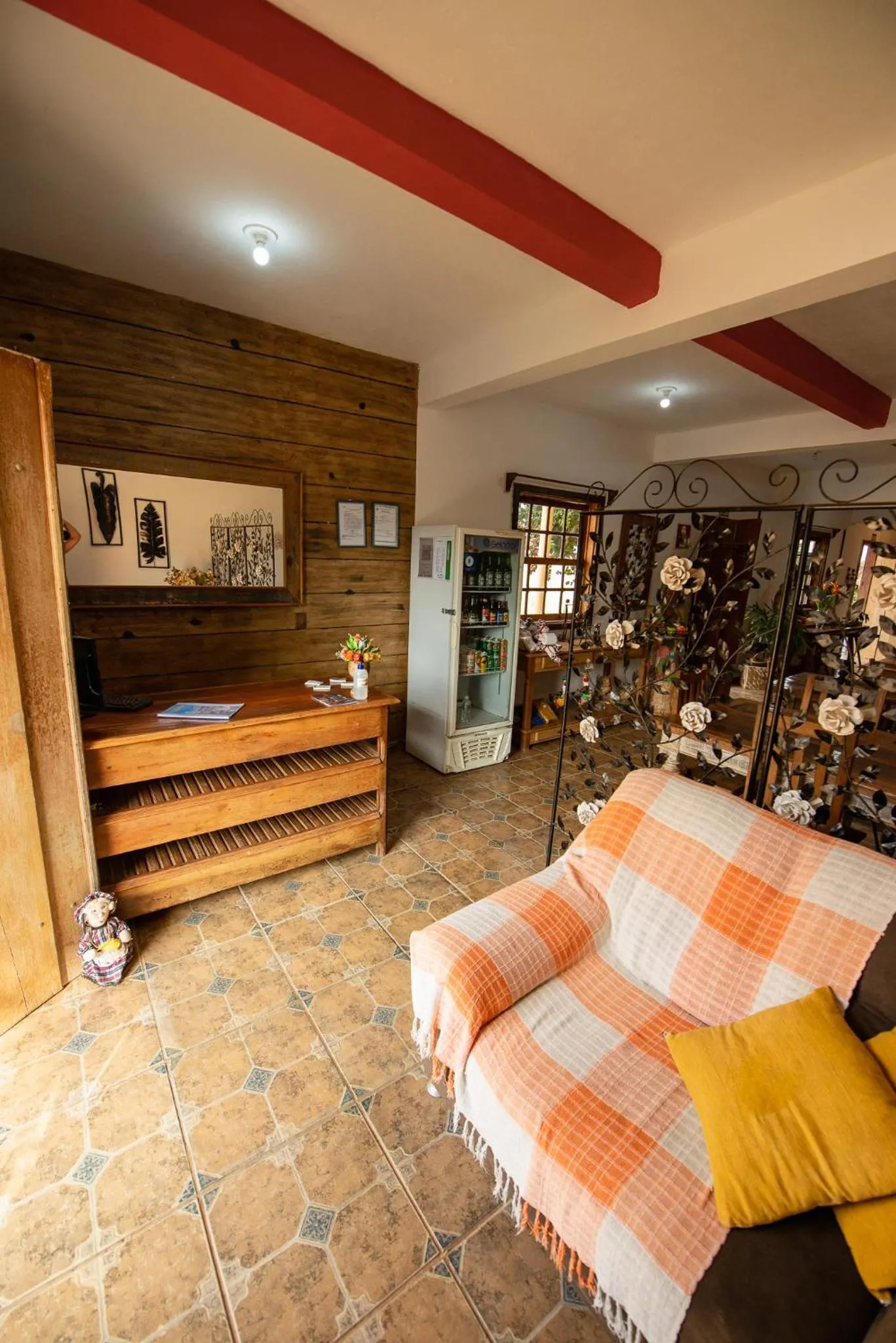 Lobby or reception, Bed in Pousada Boa Vista