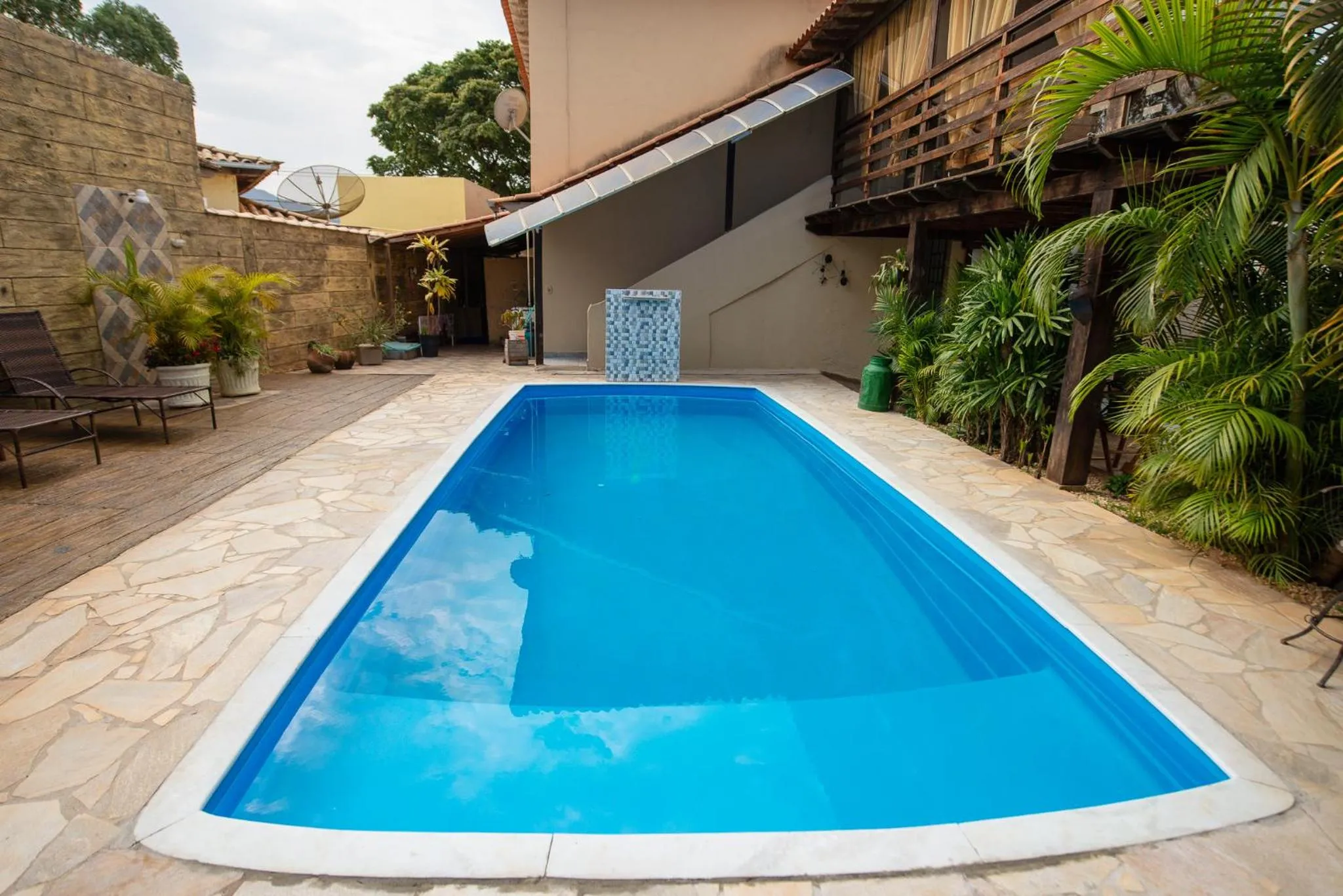 Swimming pool in Pousada Boa Vista
