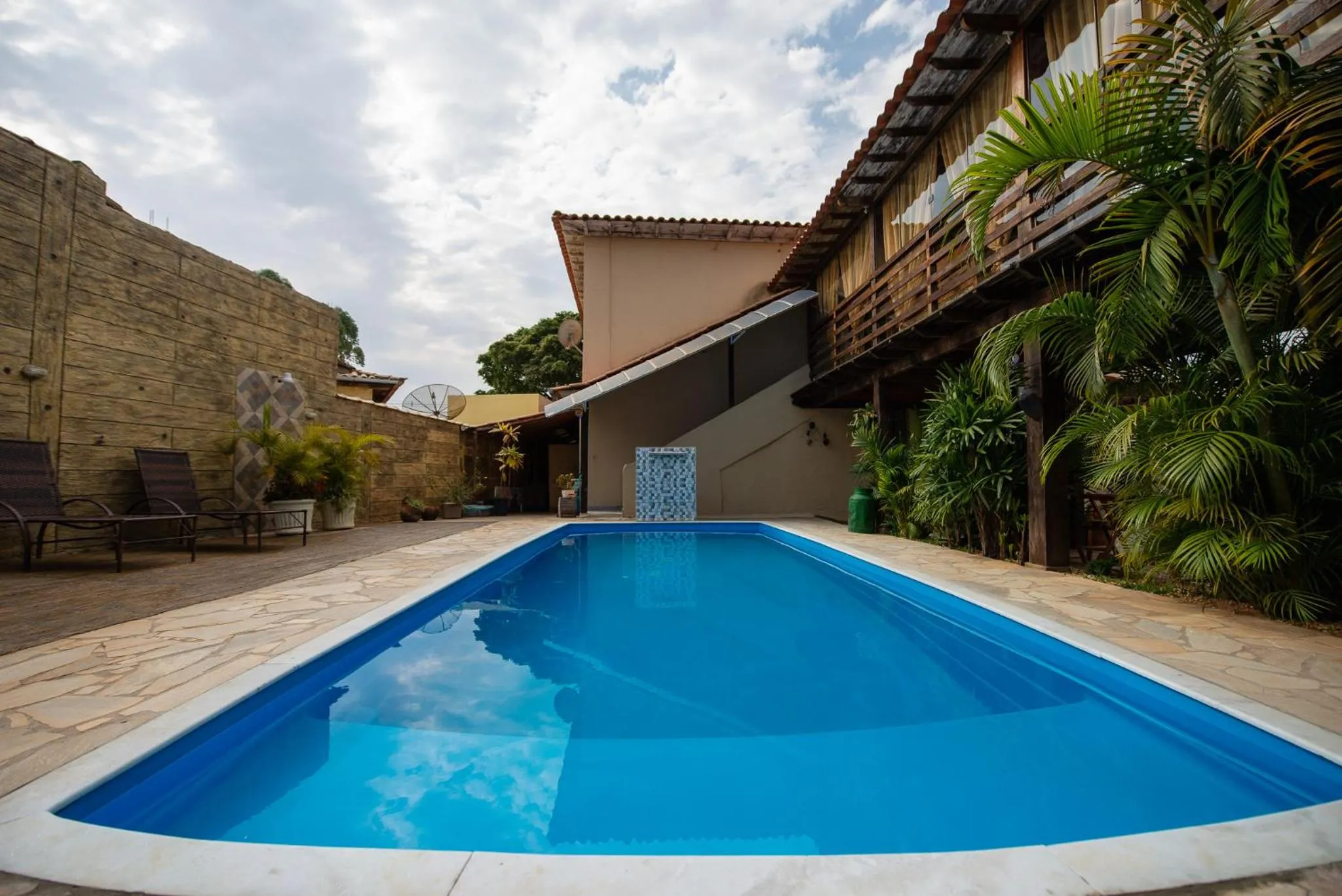 Swimming pool in Pousada Boa Vista
