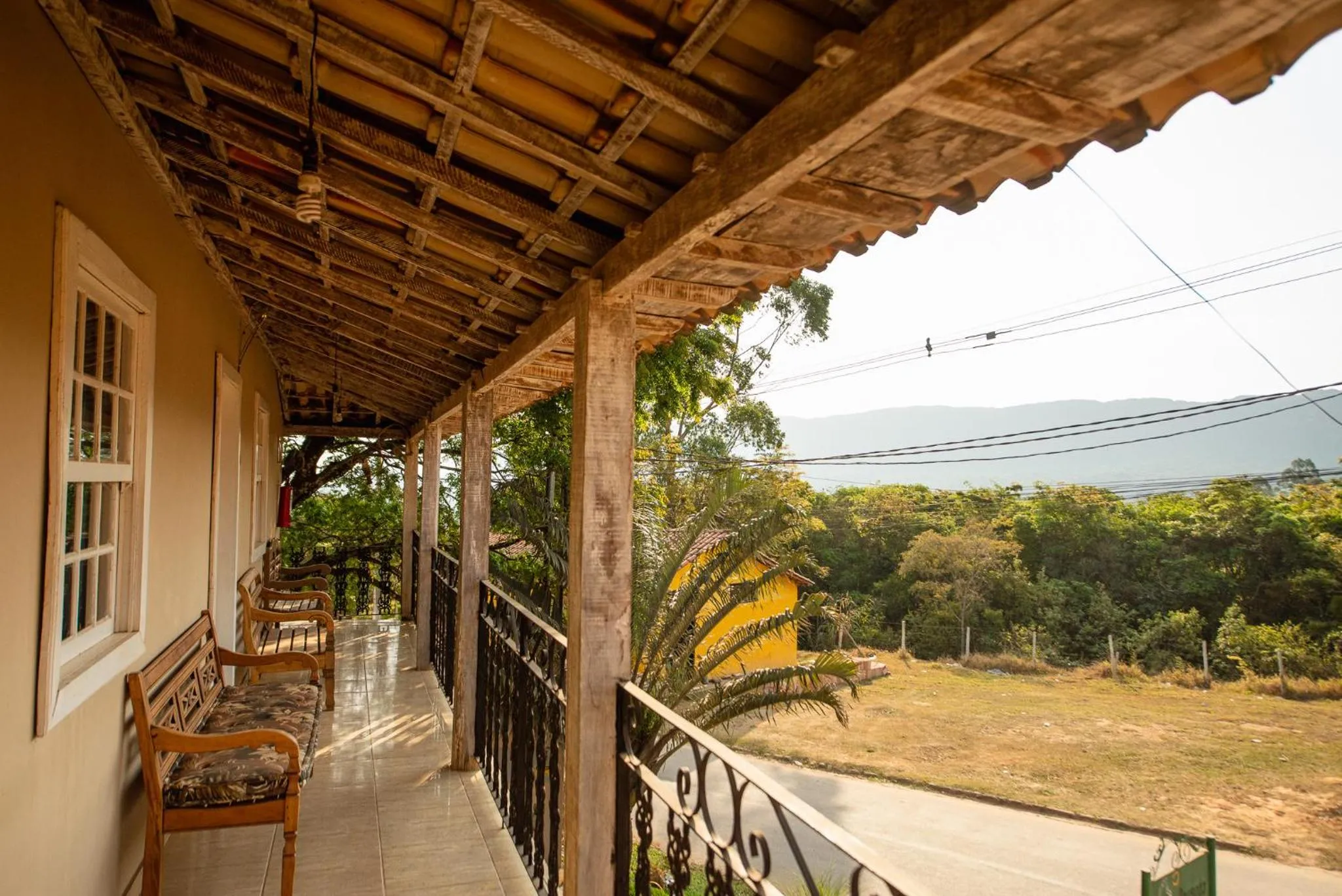 Balcony/Terrace in Pousada Boa Vista
