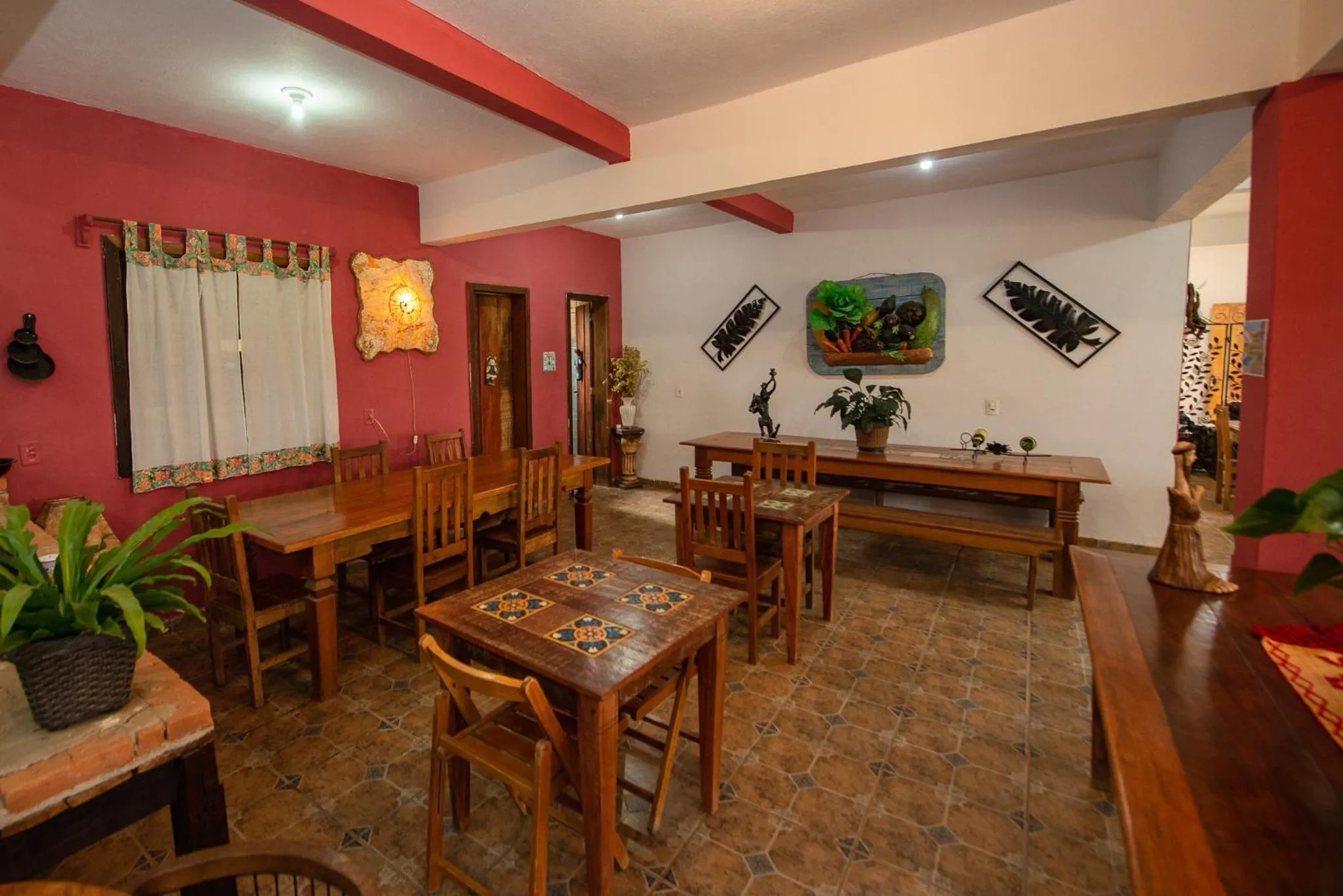 Dining area in Pousada Boa Vista