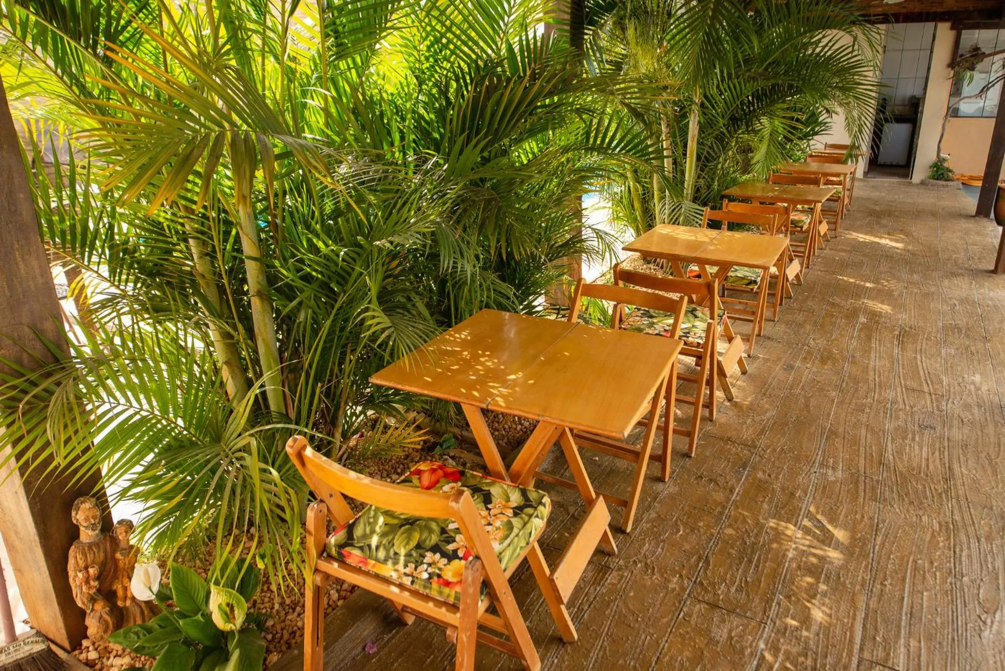 Seating area in Pousada Boa Vista
