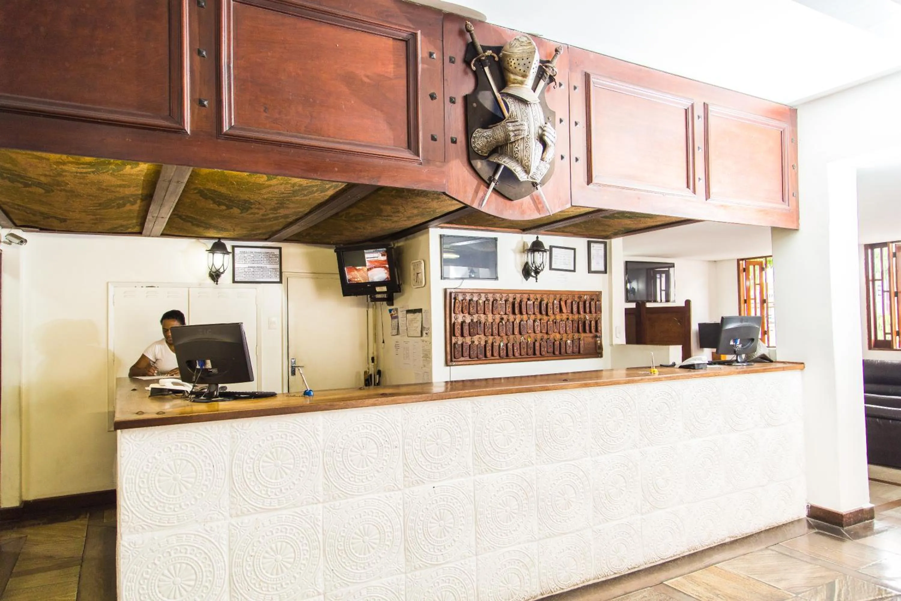 Lobby or reception in Hotel Londres