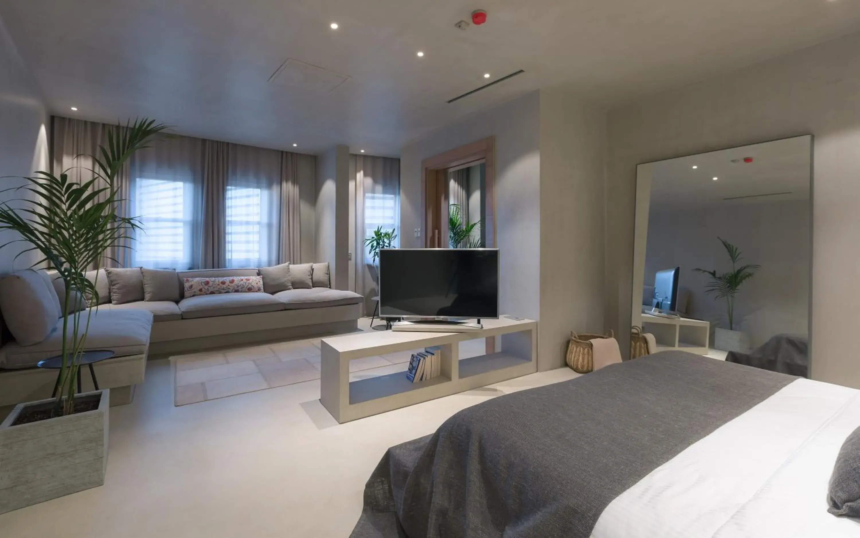 Photo of the whole room, Bed in OMM INN Photo of the whole room, Bed in OMM INN