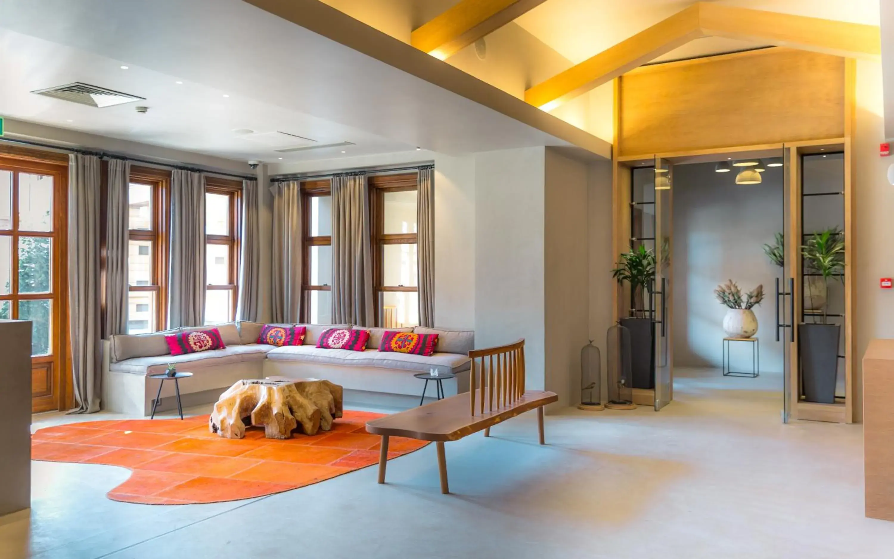 Lobby or reception in OMM INN Lobby or reception in OMM INN