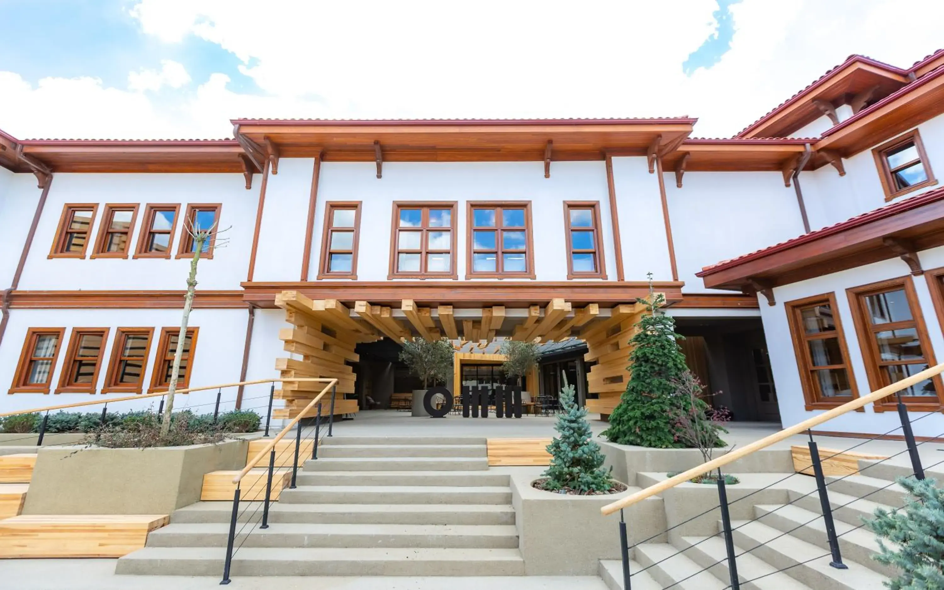 Property building in OMM INN Property building in OMM INN